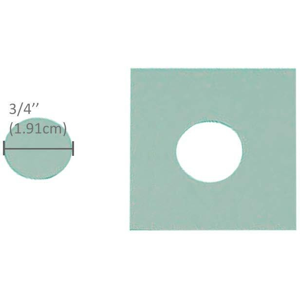 Bira 3/4 Inch  0.75 Inch Lever Action Craft Punch For Paper Crafting Scrapbooking Cards Arts (3/4 Inch Circle)  Color May Vary