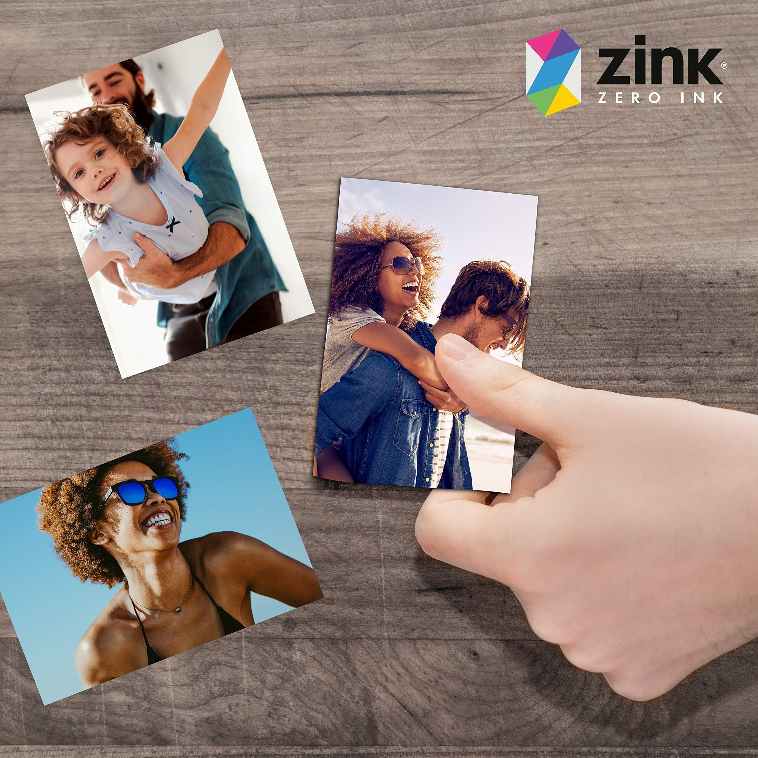 Zink 2"&quotX3"" Premium Instant Photo Paper (50 Pack) Compatible With Polaroid Snap  Snap Touch  Zip And Mint Cameras And Printers