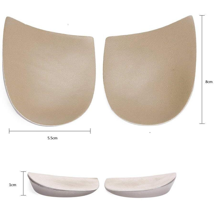 Neppt Orthopedic Insoles Heel Inserts Lift Shoe Wedge Silicone Knee Pads Women And Men Corrective Pronation  Supination  Medial  Lateral (2 Pairs Kit)