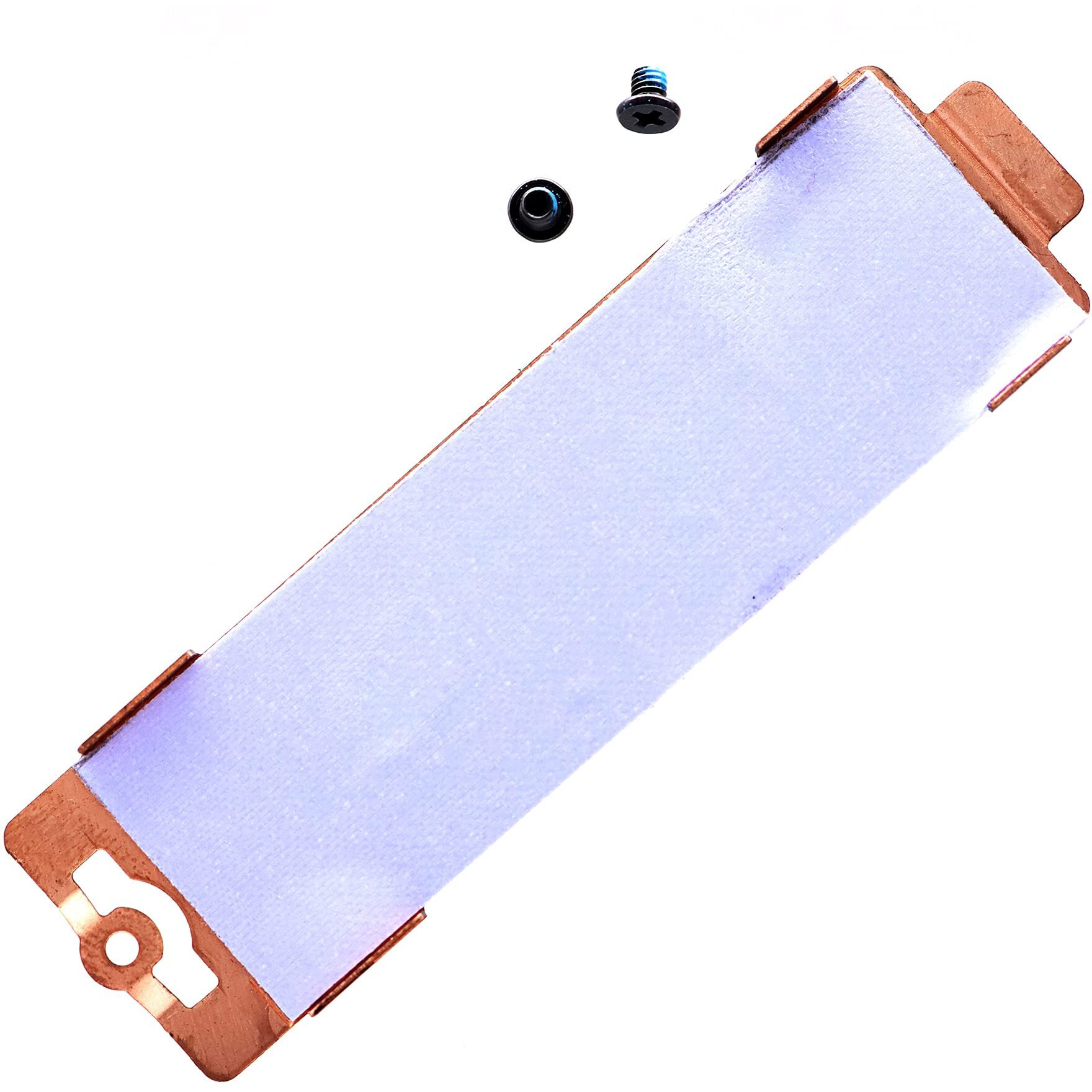 Deal4Go Slot 1/ Slot 2 2280 M.2 Ssd Heatsink Cover Plate C99Km 0C99Km Thermal Shield For Dell Alienware X17 R1 Gaming Laptop  Black