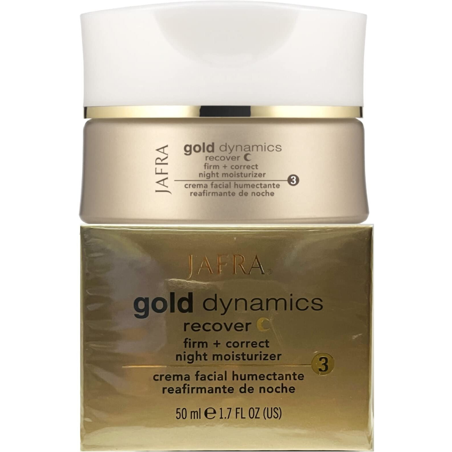 Gold Dynamics Firm + Correct Night Moisturizer 1.7 Fl. Oz. By Jafra