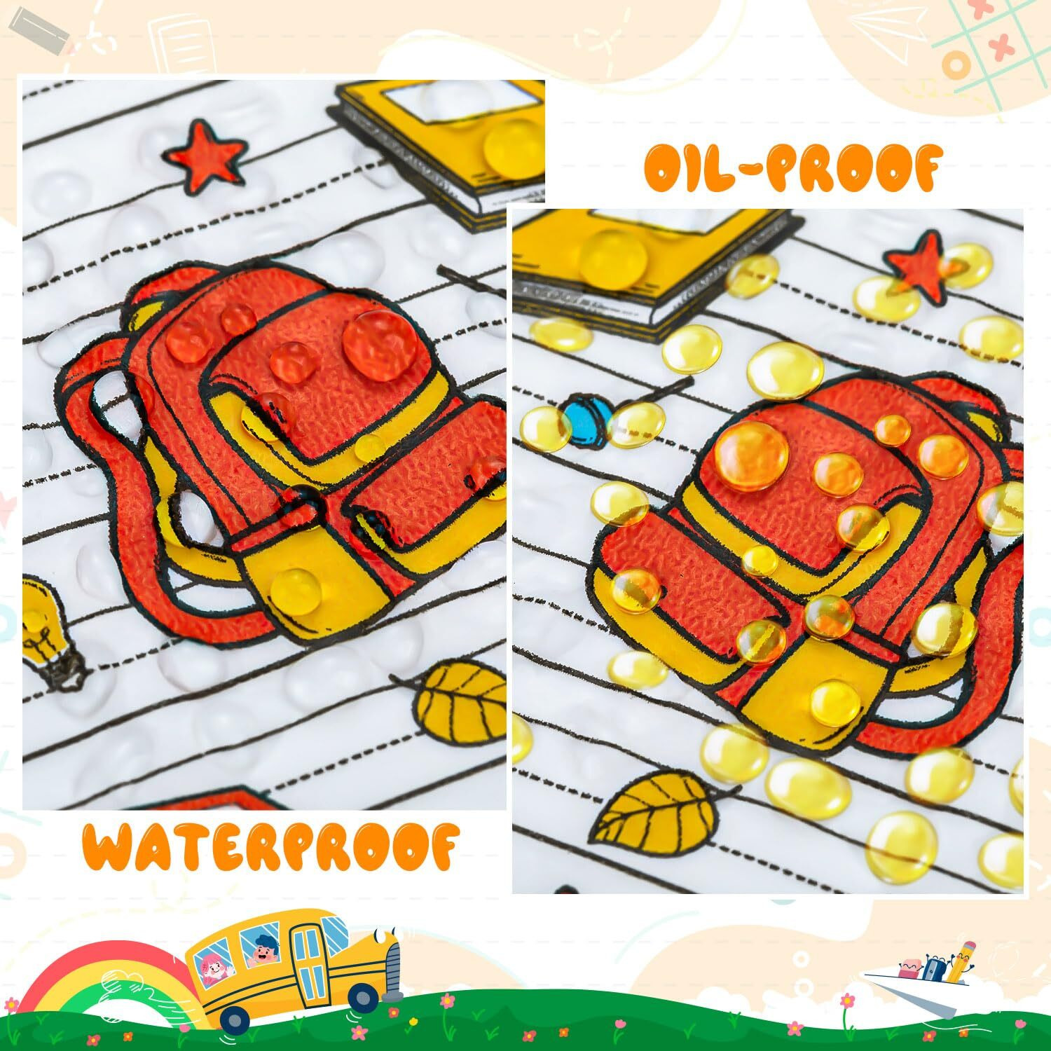 100 Pcs Wax Paper Sheets For Food  Bee Day Wax Paper For Food Sandwich Wrap Paper Deli Wraps  Waterproof Oil-Proof Picnic Basket Liners With Bee Pattern For Kitchen Handmade Food