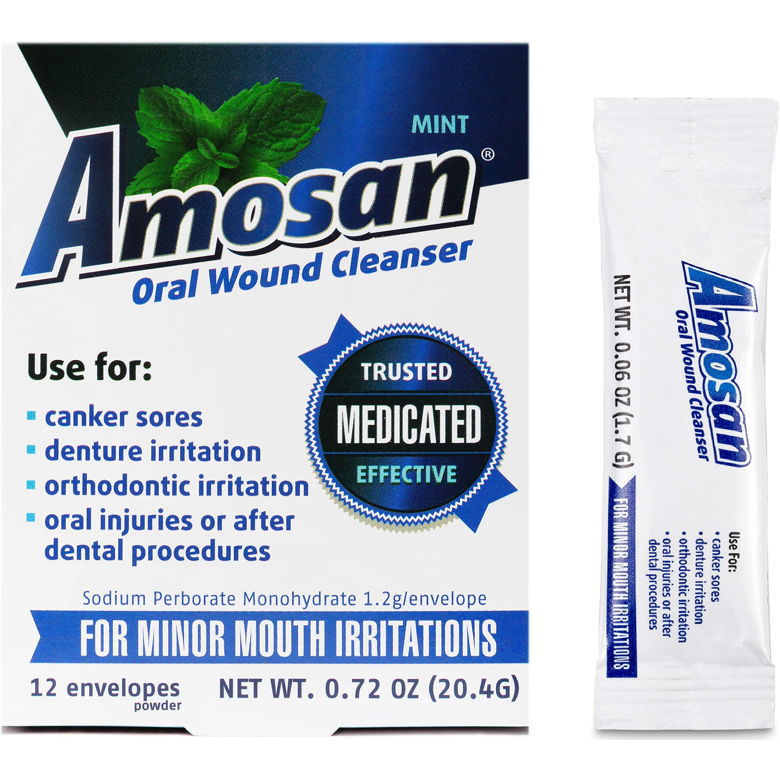 Amosan Oral Wound Cleanser