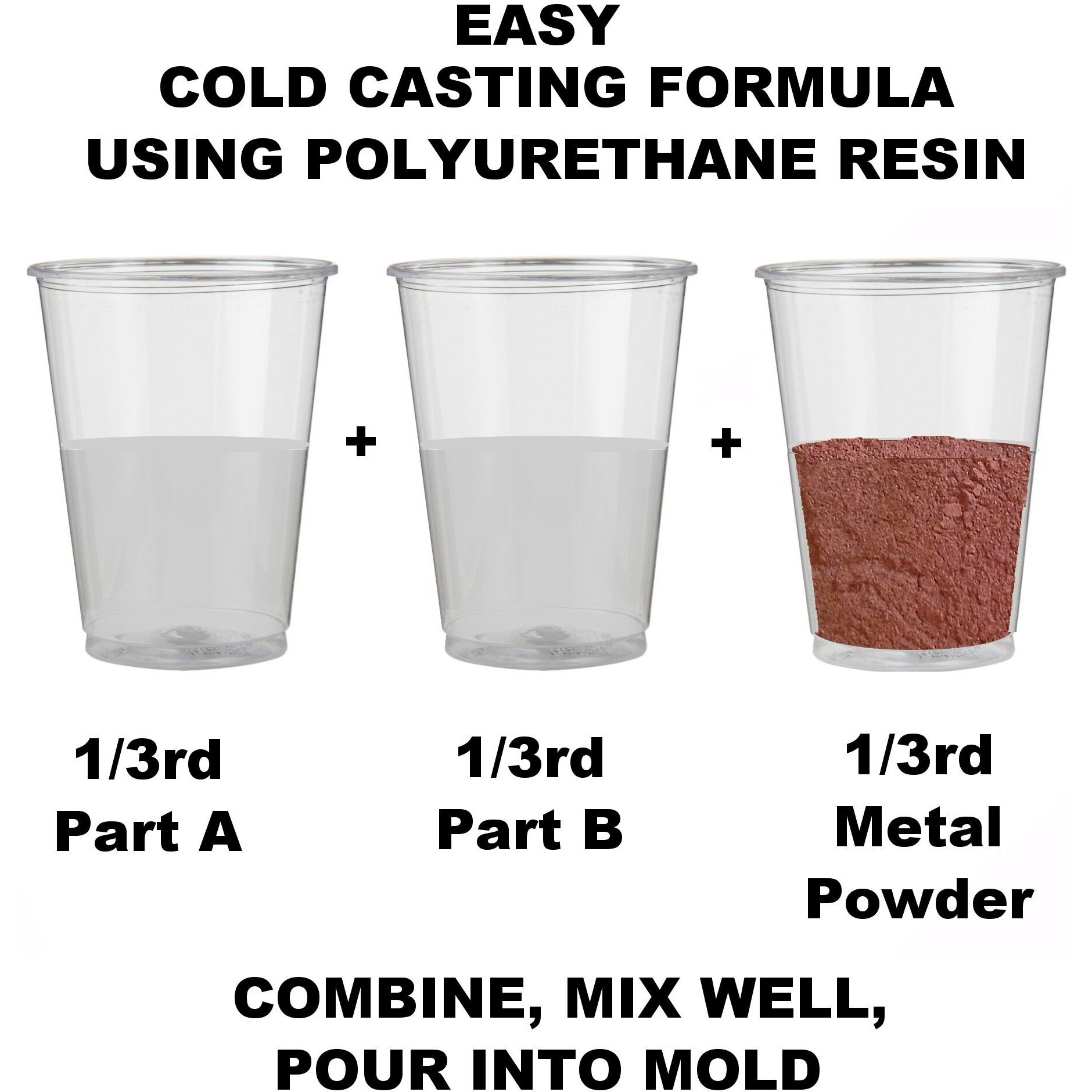 Brass Powder 1-Lb (454 Grams) 320 Mesh +/- For Cold Casting And Inlay Work