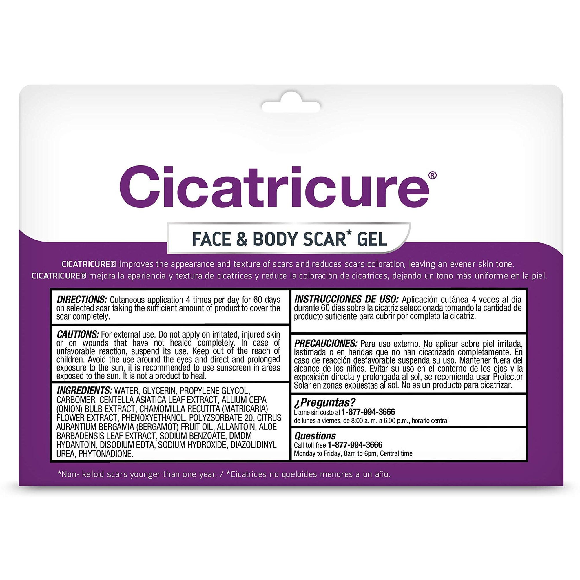 Cicatricure Scars Gel 1Oz Tube Multipack Value Deal Pack Of 3 Tubes