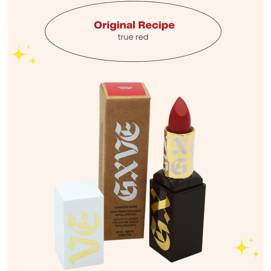Gxve By Gwen Stefani Anaheim Shine Clean High-Performance Satin Lipstick Original Recipe