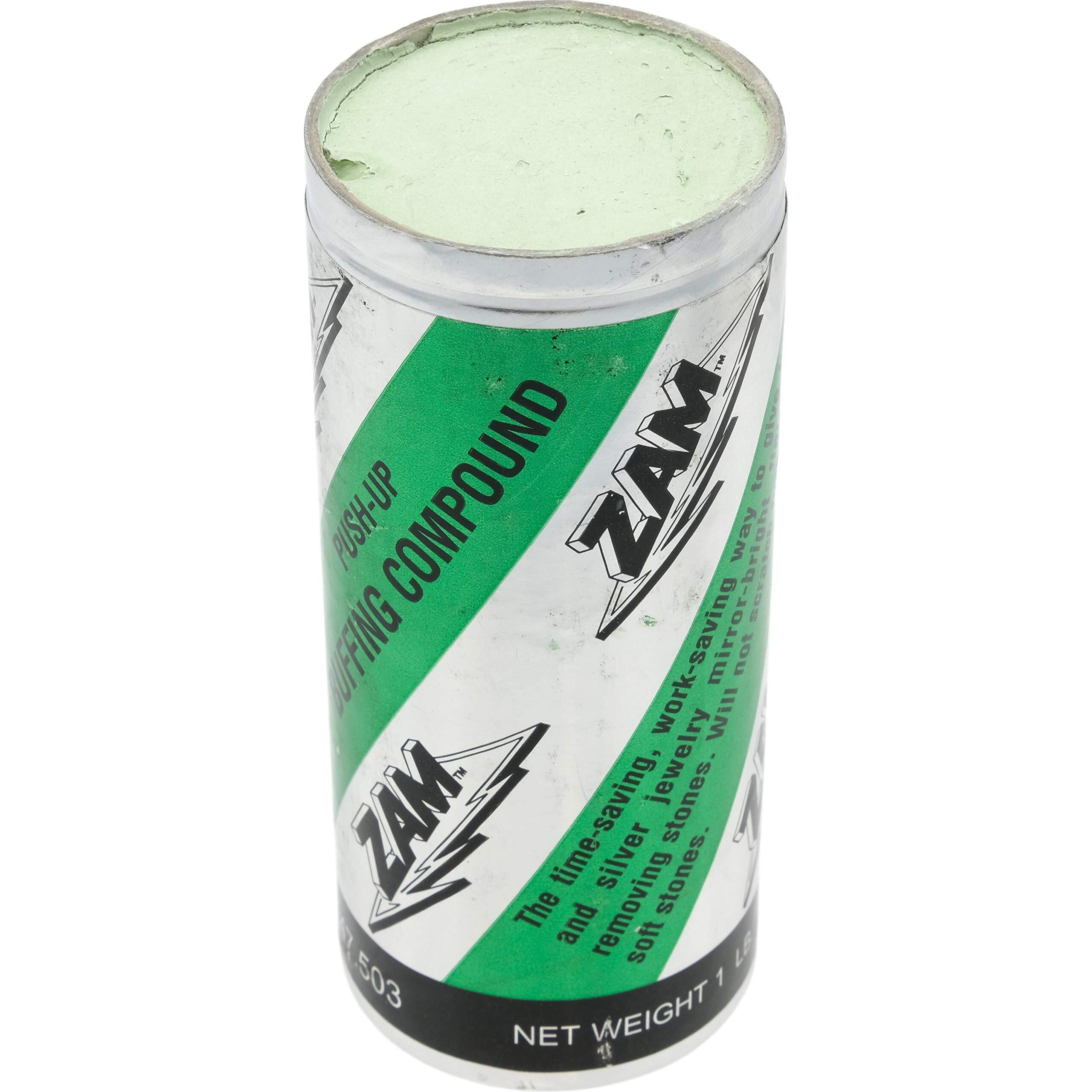 Zam Buffing Compound Silver Turquoise Polishing 1 Lb.