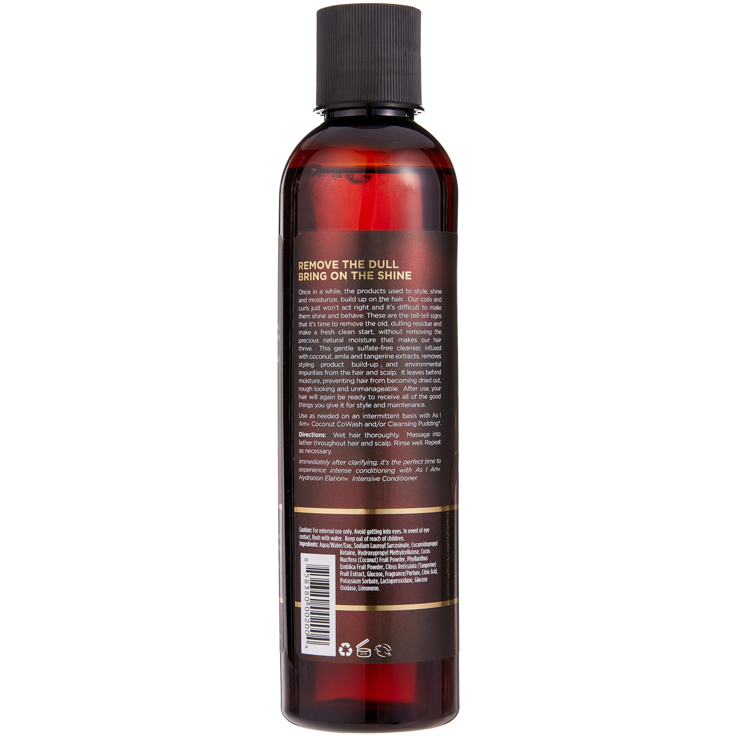 As I Am Curl Clarity Shampoo  8 Oz (Pack Of 3)