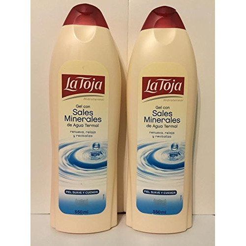 La Toja Shower Gel With Mineral Salts 550Ml (Pack Of 2)