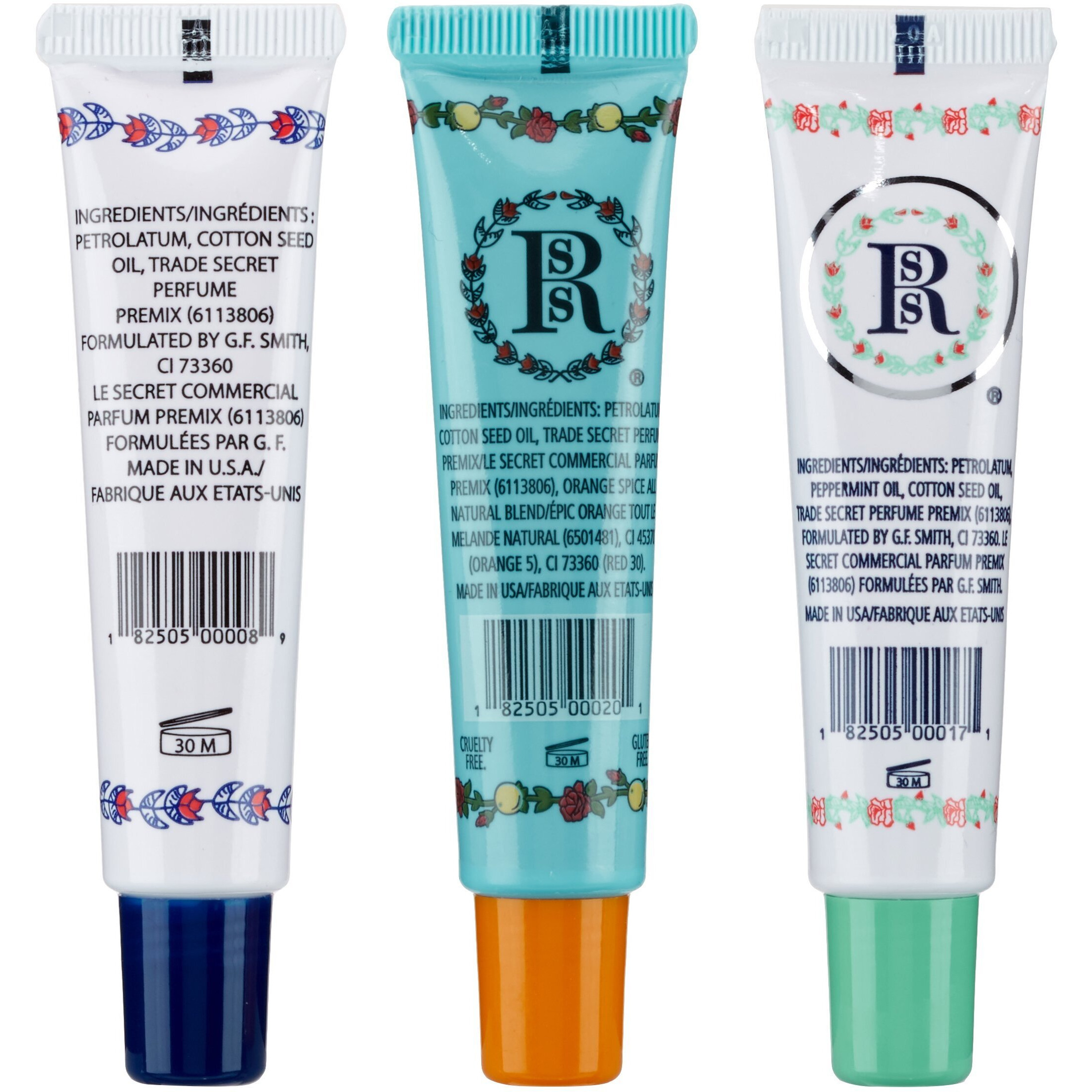 Rosebud Lip Balm Trio