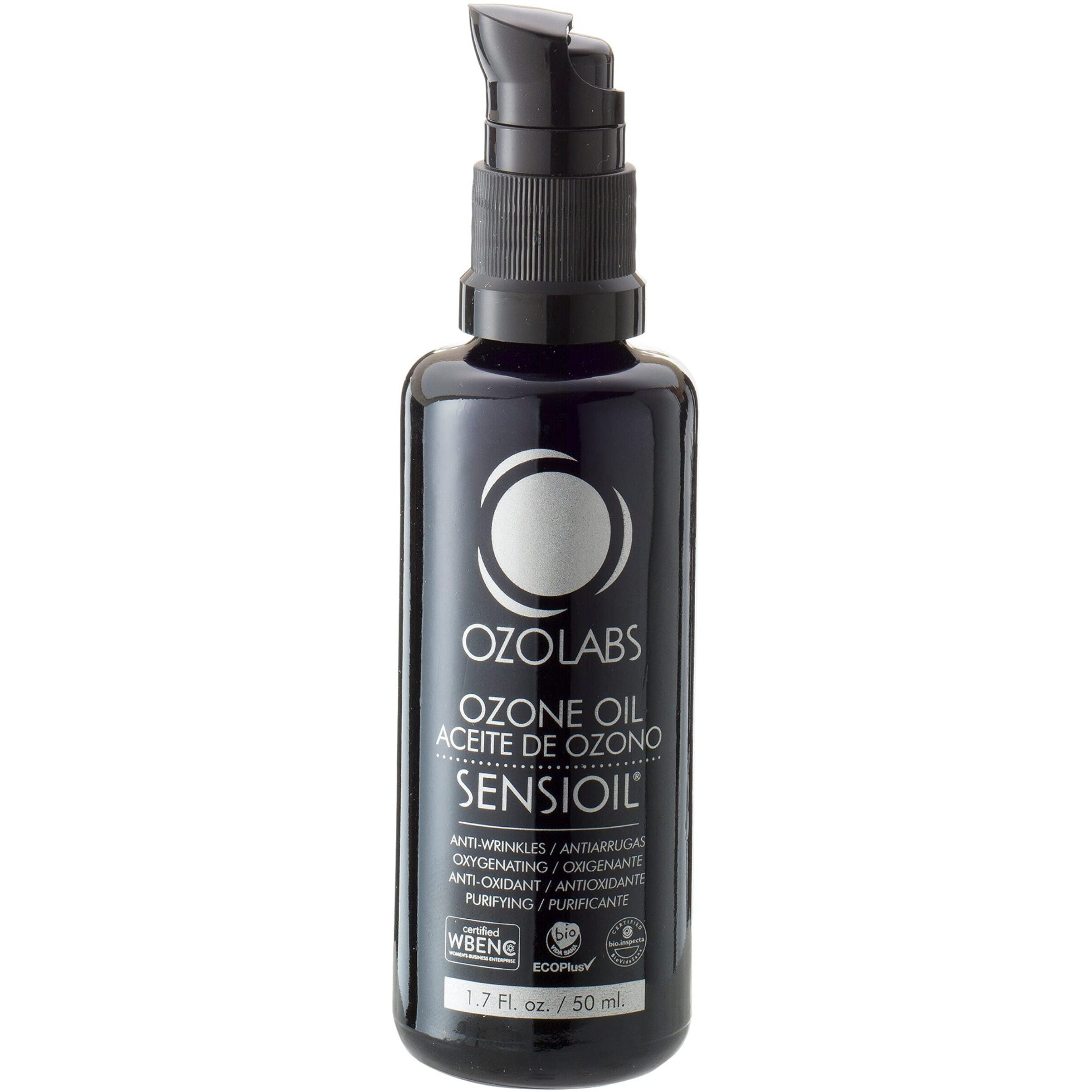 Ozolabs | Ozonated Oil-Sensioil | Exclusive Blend Of Certified Organic Ozonated Olive And Sunflower Oils | Iso 9001 | 1.7 Fl. Oz.