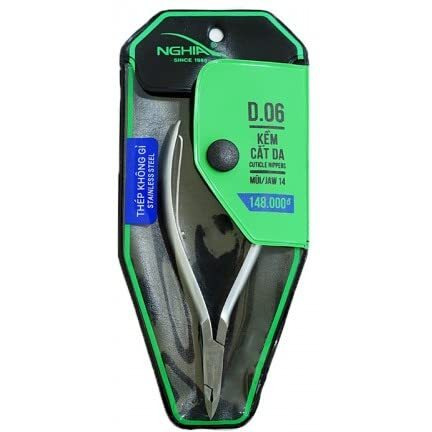 Nghia Cuticle Nippers 16 Jaw (6.5Mm) - Many Type D-06 To D-09 (D-06)