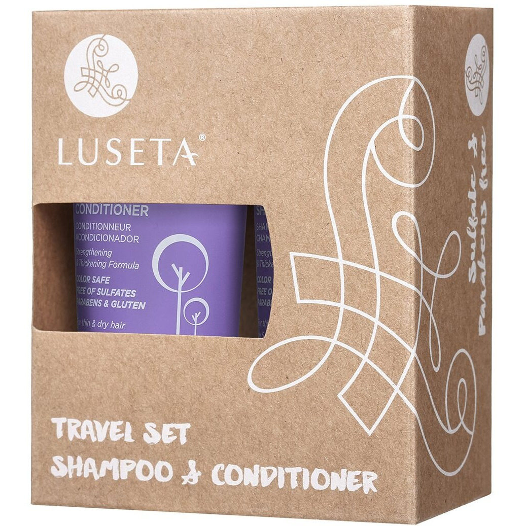 Luseta Shampoo And Conditioner Duo Set 1.01 Fl. Oz (Pack Of 2)