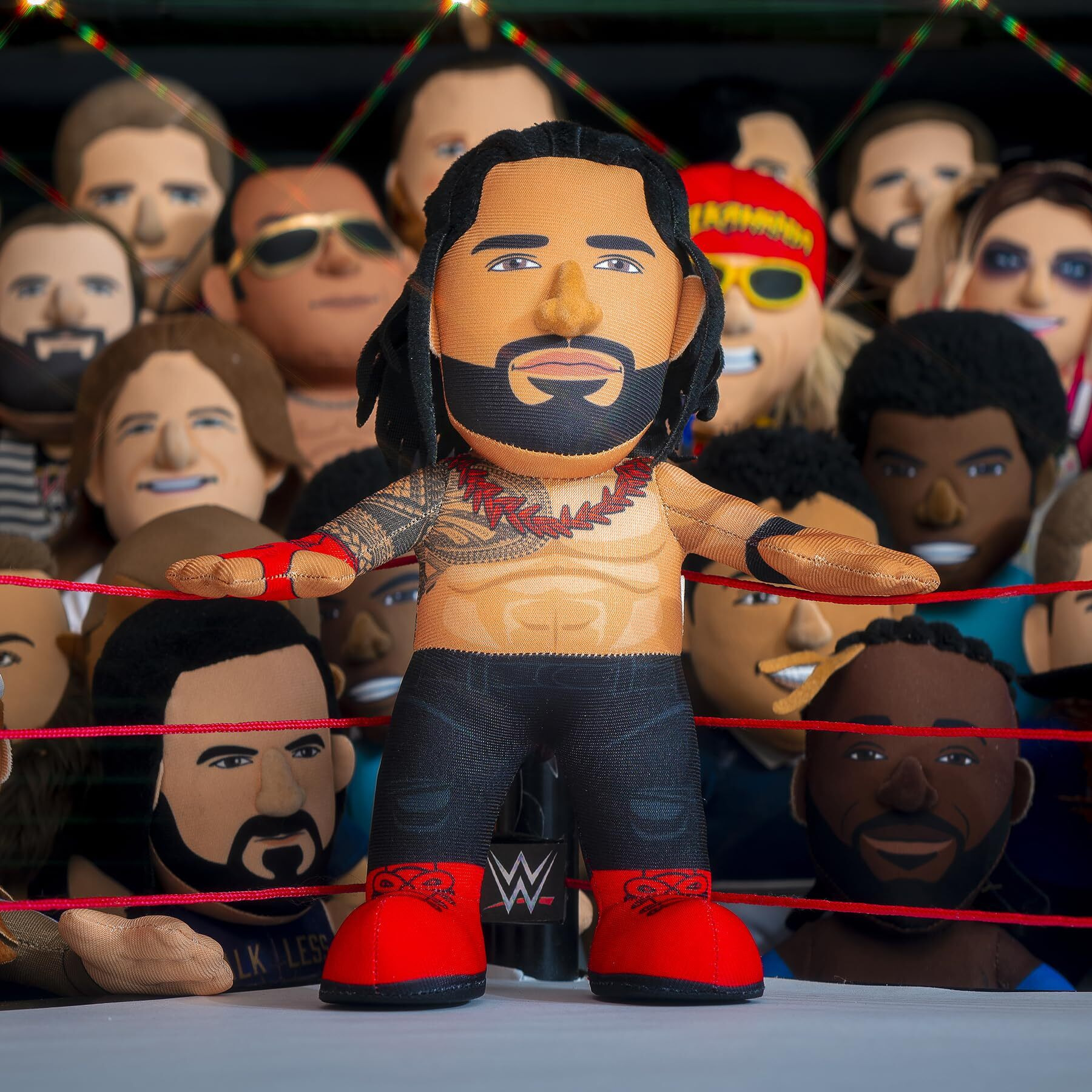Bleacher Creatures Wwe Roman Reigns 10"" Plush Figure - A Wrestling Superstar For Play Or Display