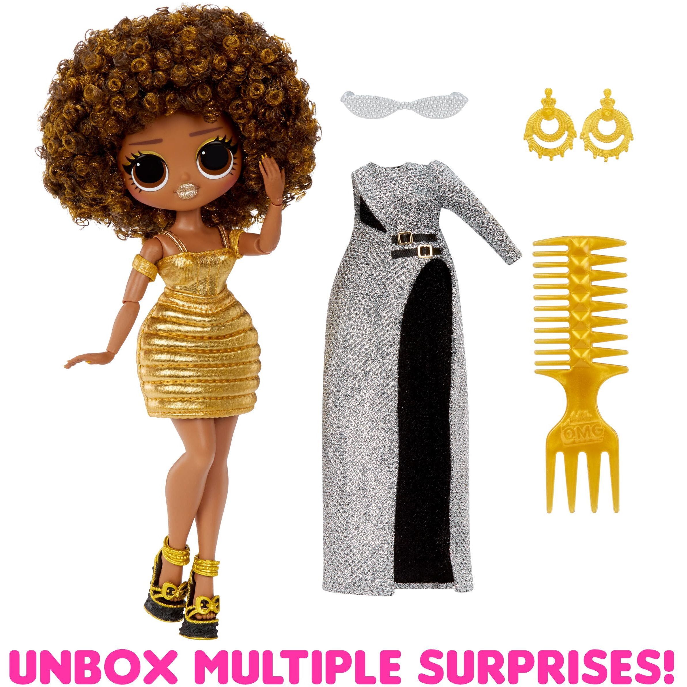 Lol Surprise Omg Royal Bee Fashion Doll With Multiple Surprises Including Transforming Fashions And Fabulous Accessories - Great Gift For Kids Ages 4+
