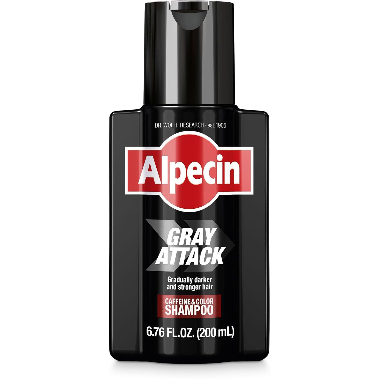 Alpecin Gray Attack Caffeine & Color Shampoo  6.76 Fl Oz