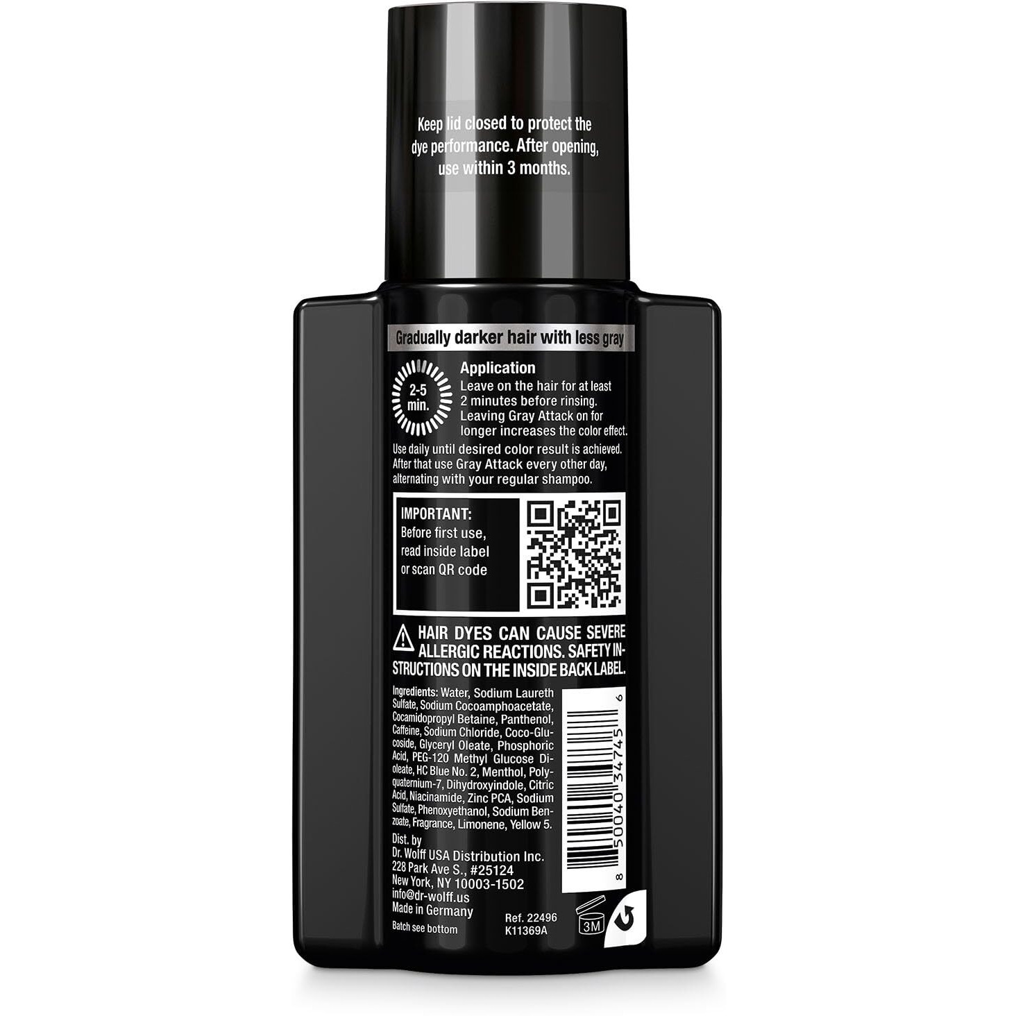 Alpecin Gray Attack Caffeine & Color Shampoo  6.76 Fl Oz