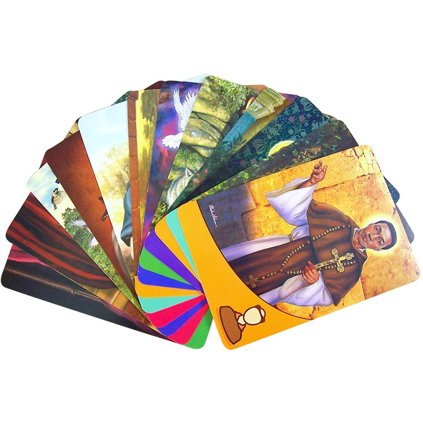 Catholic Kids Growing In Faith Patron Saints Flash Cards  Set Of 100