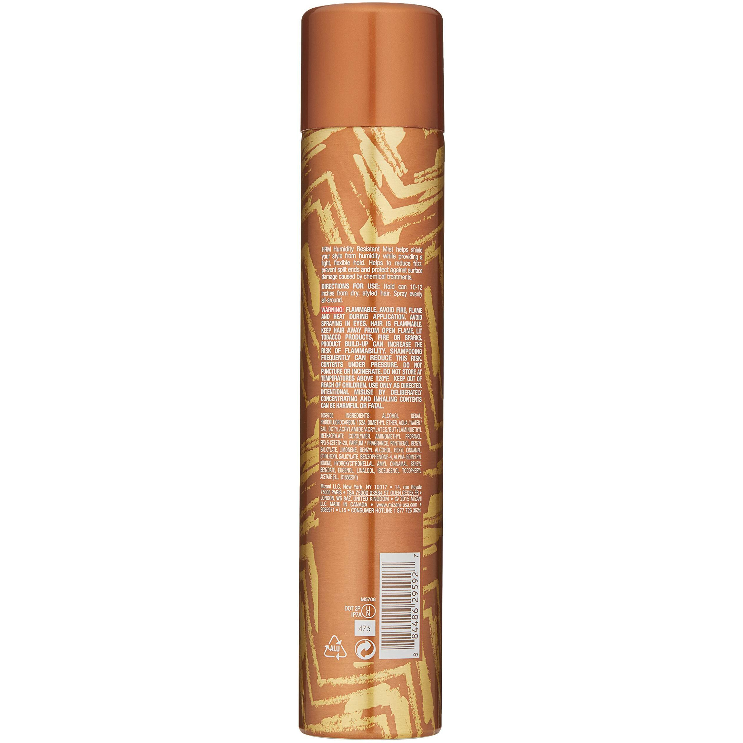 Mizani Styling Hrm Humidity Resistant Spray | Helps Prevent Breakage From Heat Damage | Light Hold | For All Hair Types | 9 Oz