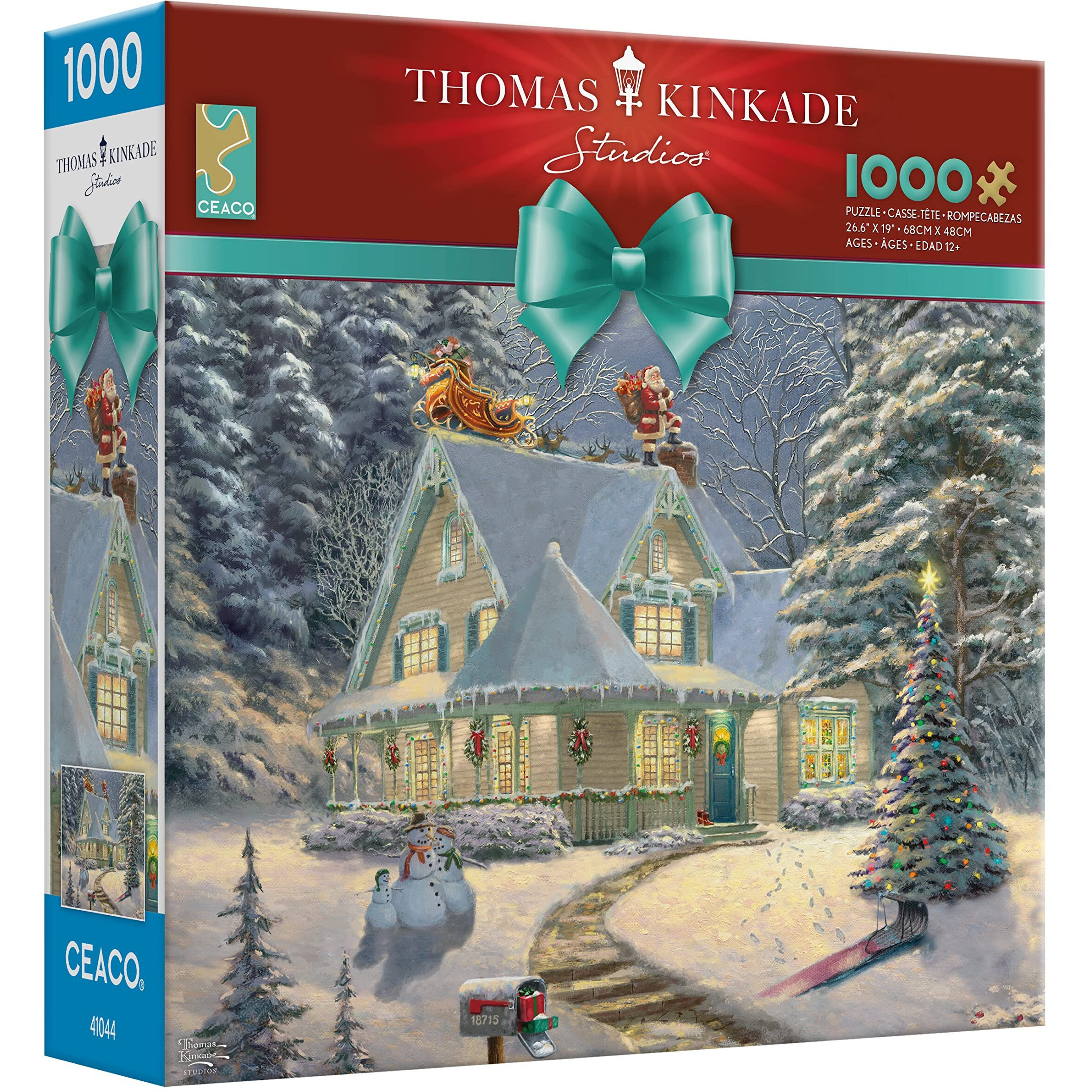 Ceaco - Thomas Kinkade - Holiday - Midnight Delivery - 1000 Piece Jigsaw Puzzle