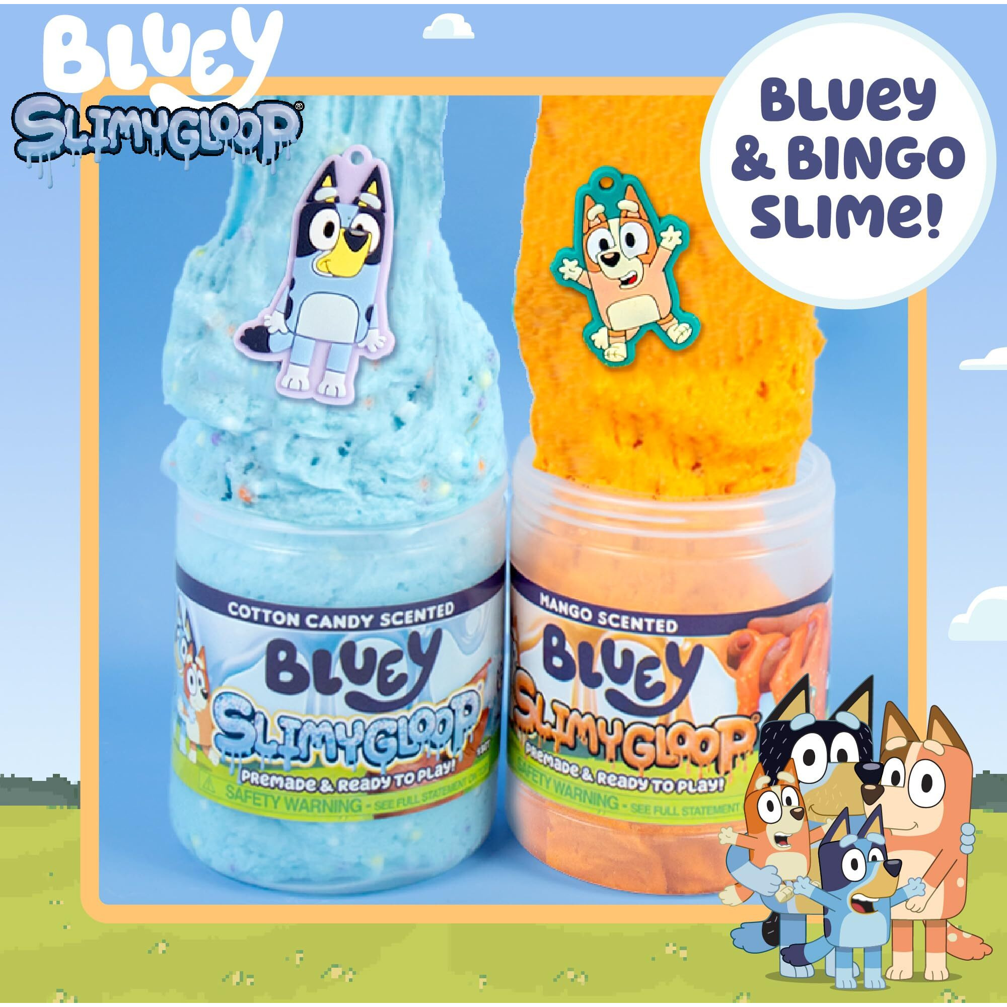 Bluey Slimygloop  2 Pack