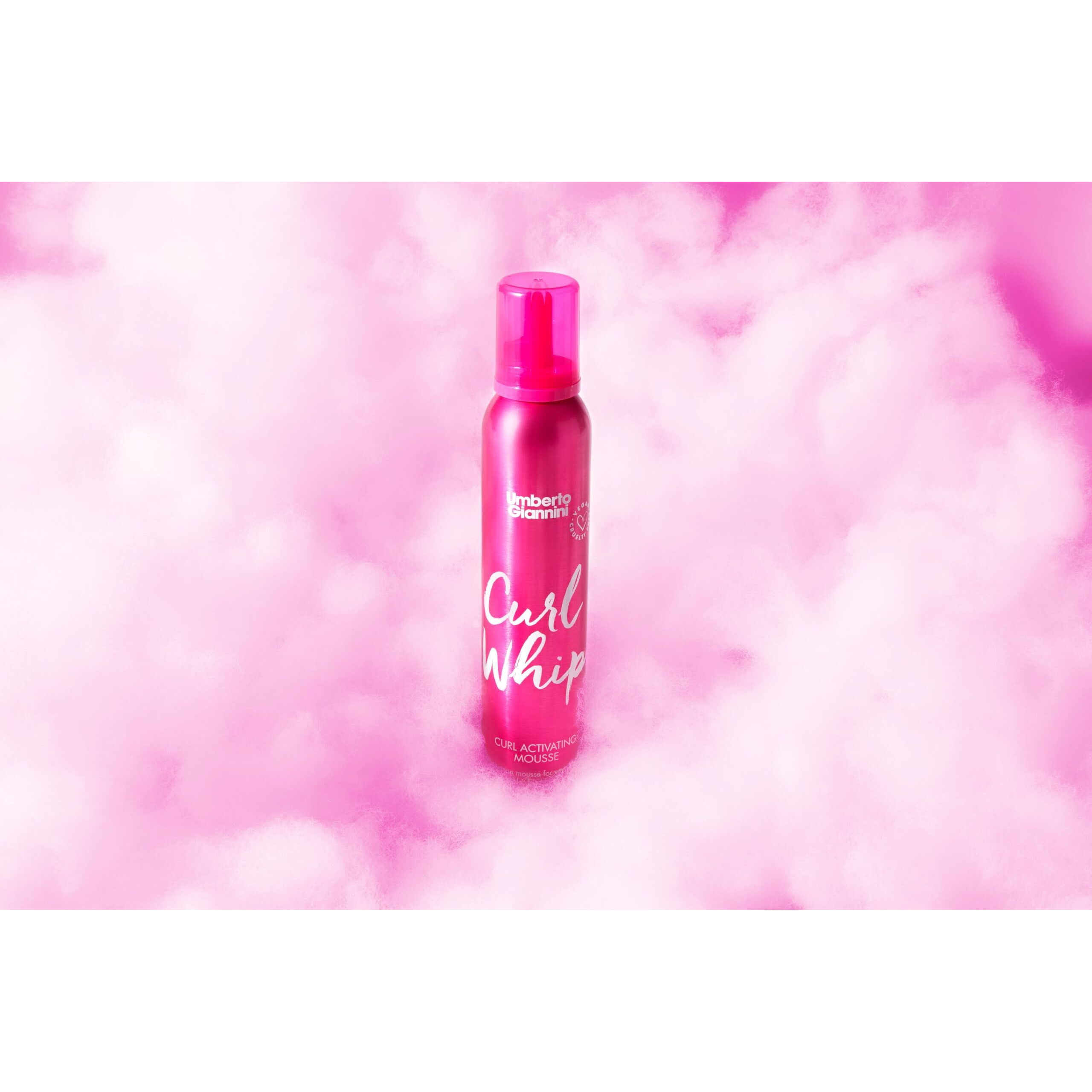 Umberto Giannini Curl Whip Curl Activating Mousse - Curl Defining And Frizz Ease Curl Styling Mousse For 2A-4C Curly  Wavy & Coily Hair - Vegan & Cruelty-Free