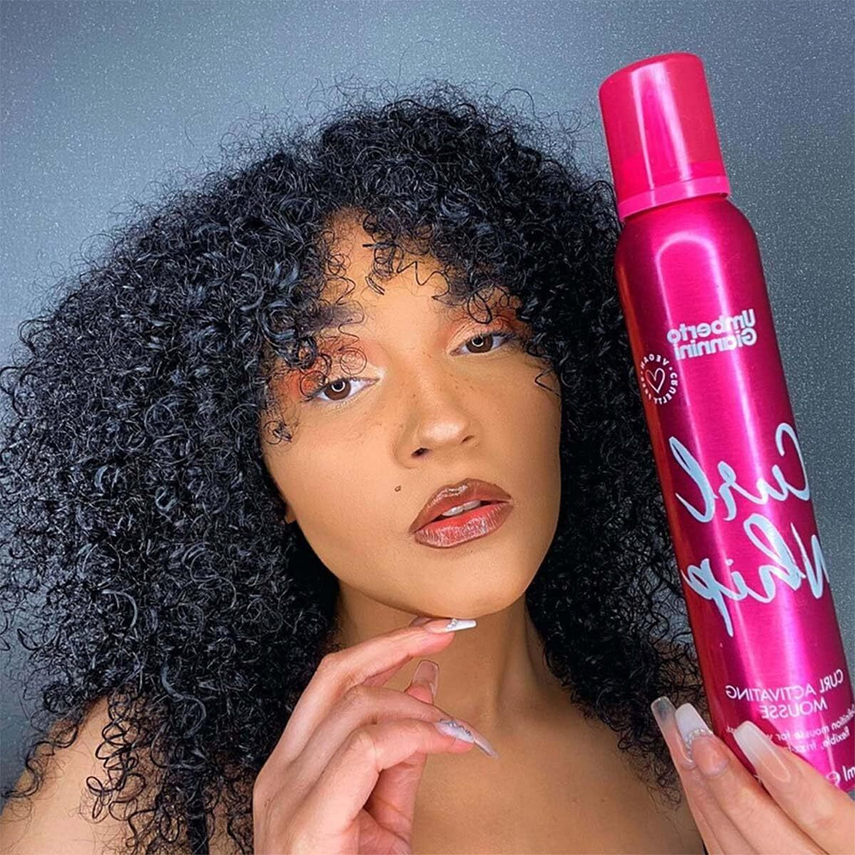 Umberto Giannini Curl Whip Curl Activating Mousse - Curl Defining And Frizz Ease Curl Styling Mousse For 2A-4C Curly  Wavy & Coily Hair - Vegan & Cruelty-Free