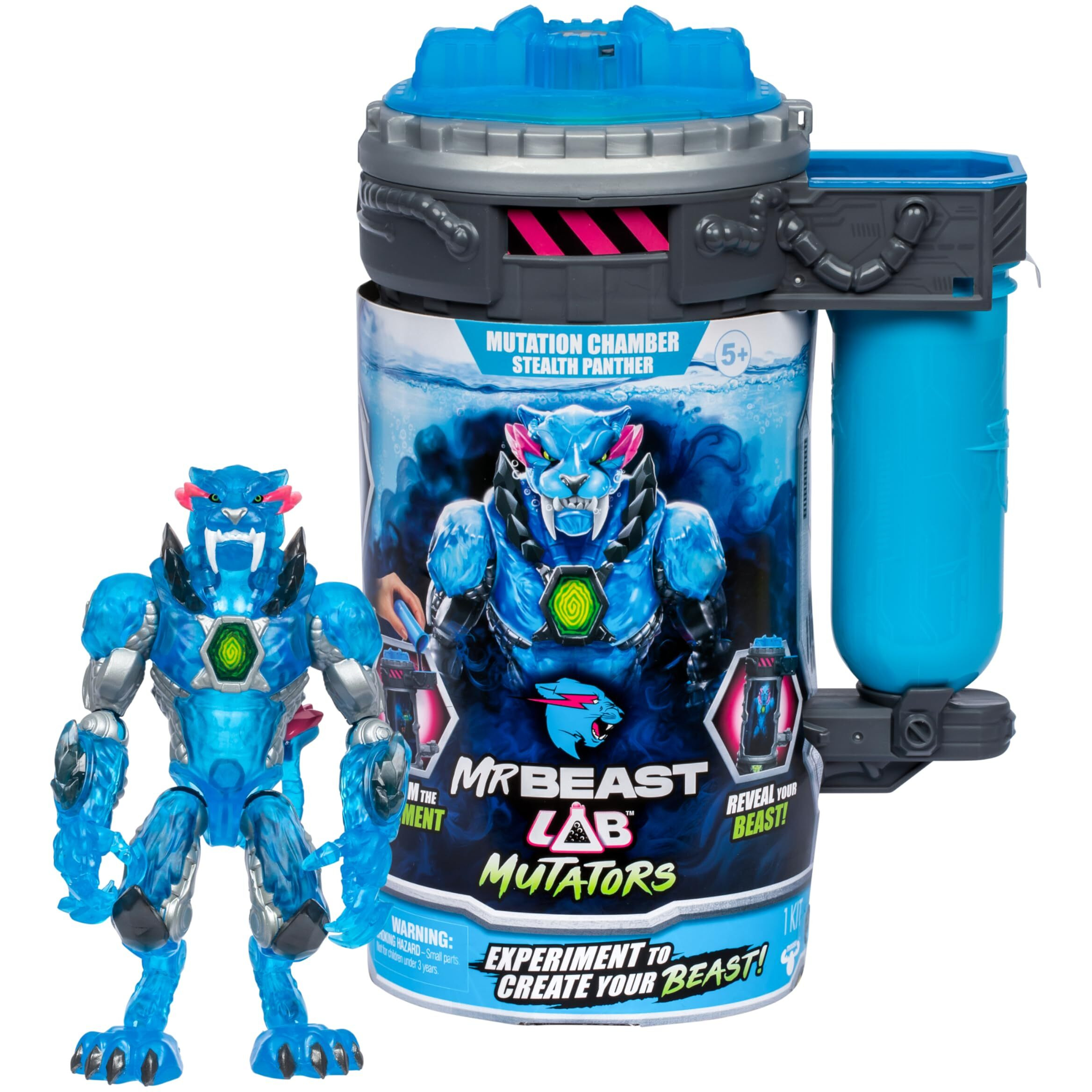 Mrbeast Lab Mutators  Mutate The Ultimate Beast Mutators. Perform The Experiment  Release A Mrbeast Stealth Panther Action Figure. 3 To Collect
