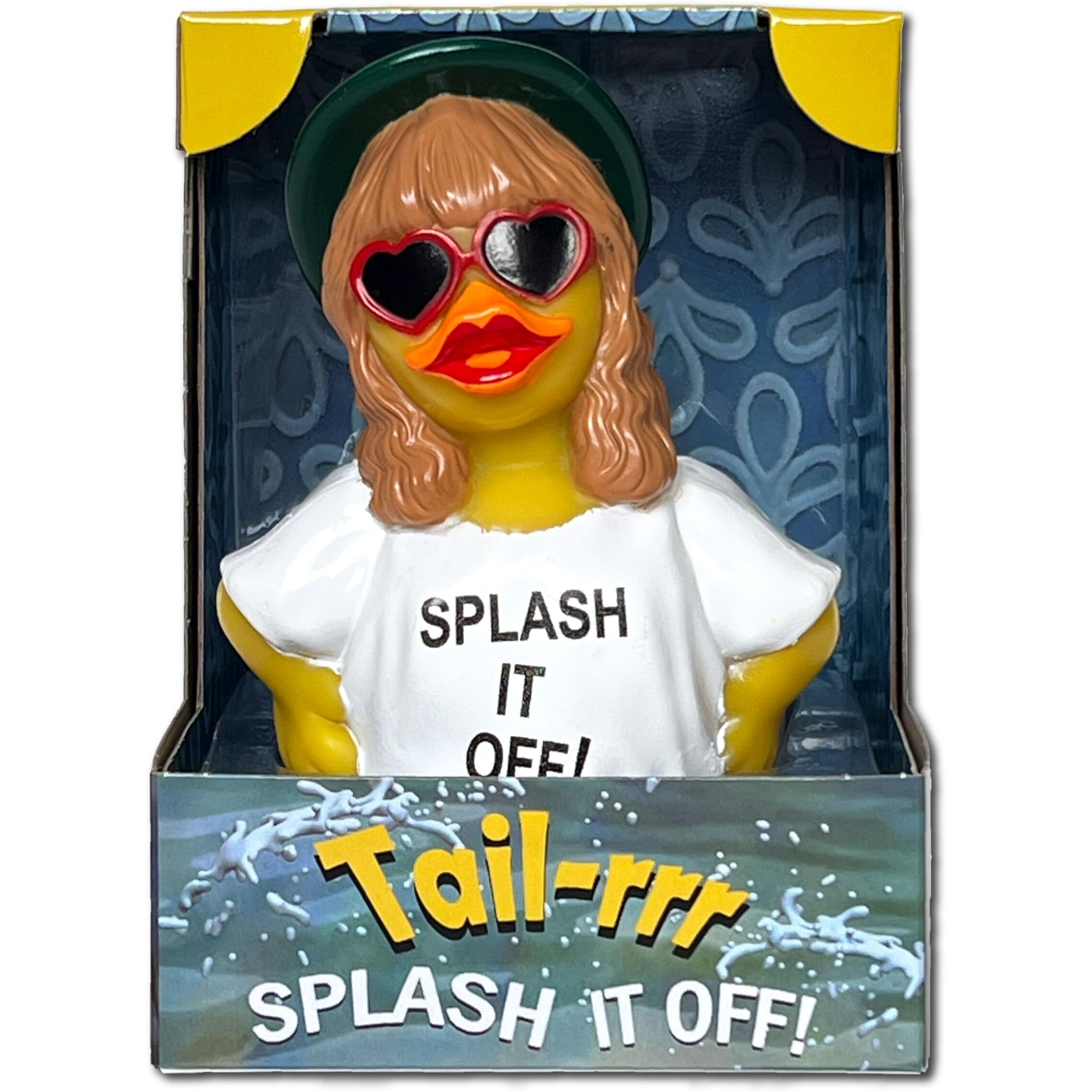 Celebriducks - Tail-Rrr - Floating Rubber Ducks - Collectible Bath Toy Gift For Kids & Adults Of All Ages