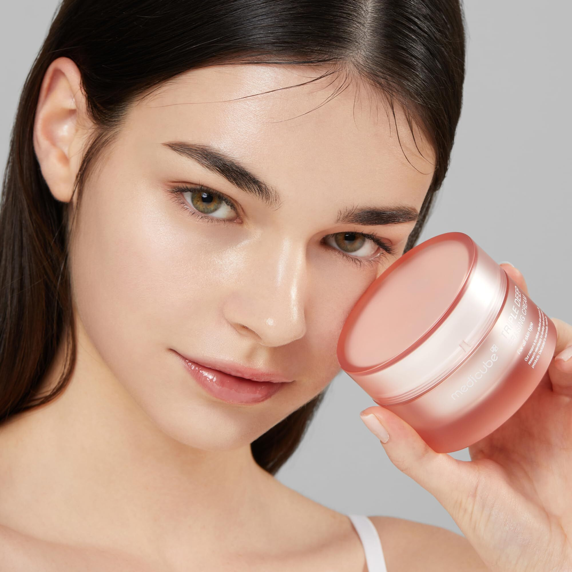 Medicube Triple Collagen Cream - Hydrating & Firming Moisturizer With Hyaluronic Acid  Premium Elastin  Shea Butter - Wrinkle Care & Boosts Elasticity - Korean Skincare  1.69 Oz