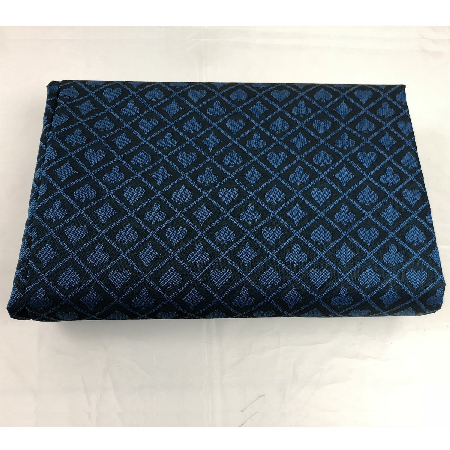 Speed Cloth Poker Table Fabric - 108X60 Inch Section Of Suited Casino Card Game Table Felt Top Cover-Blue