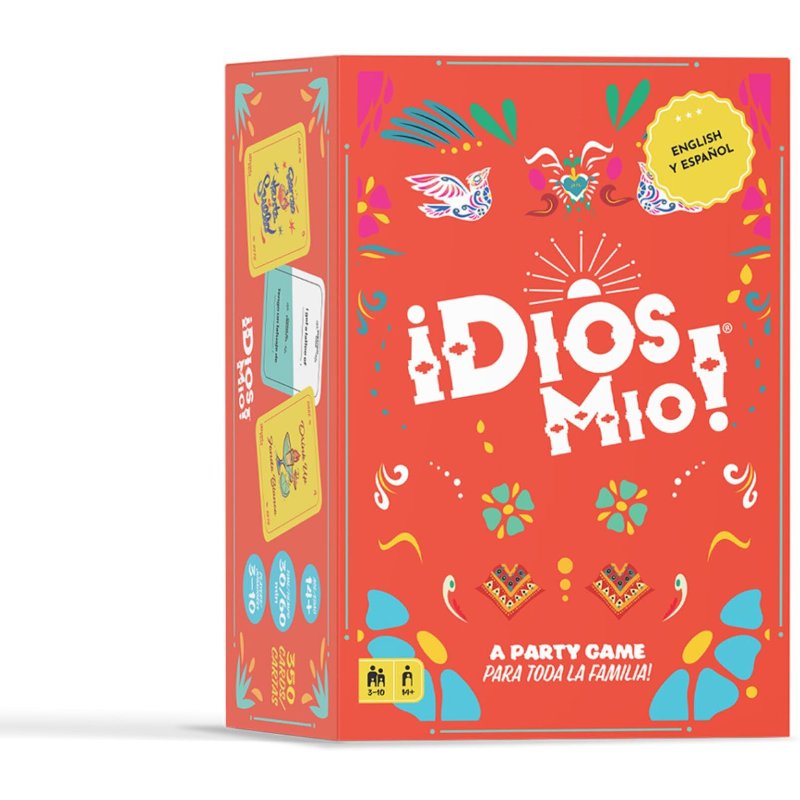 Dios Mio Party Game - Bilingual Comedy Card Game For Latinos  Fun For Family Game Night  Ages 17+  3-10 Players  30-60 Min Playtime  Made By Fitz Games