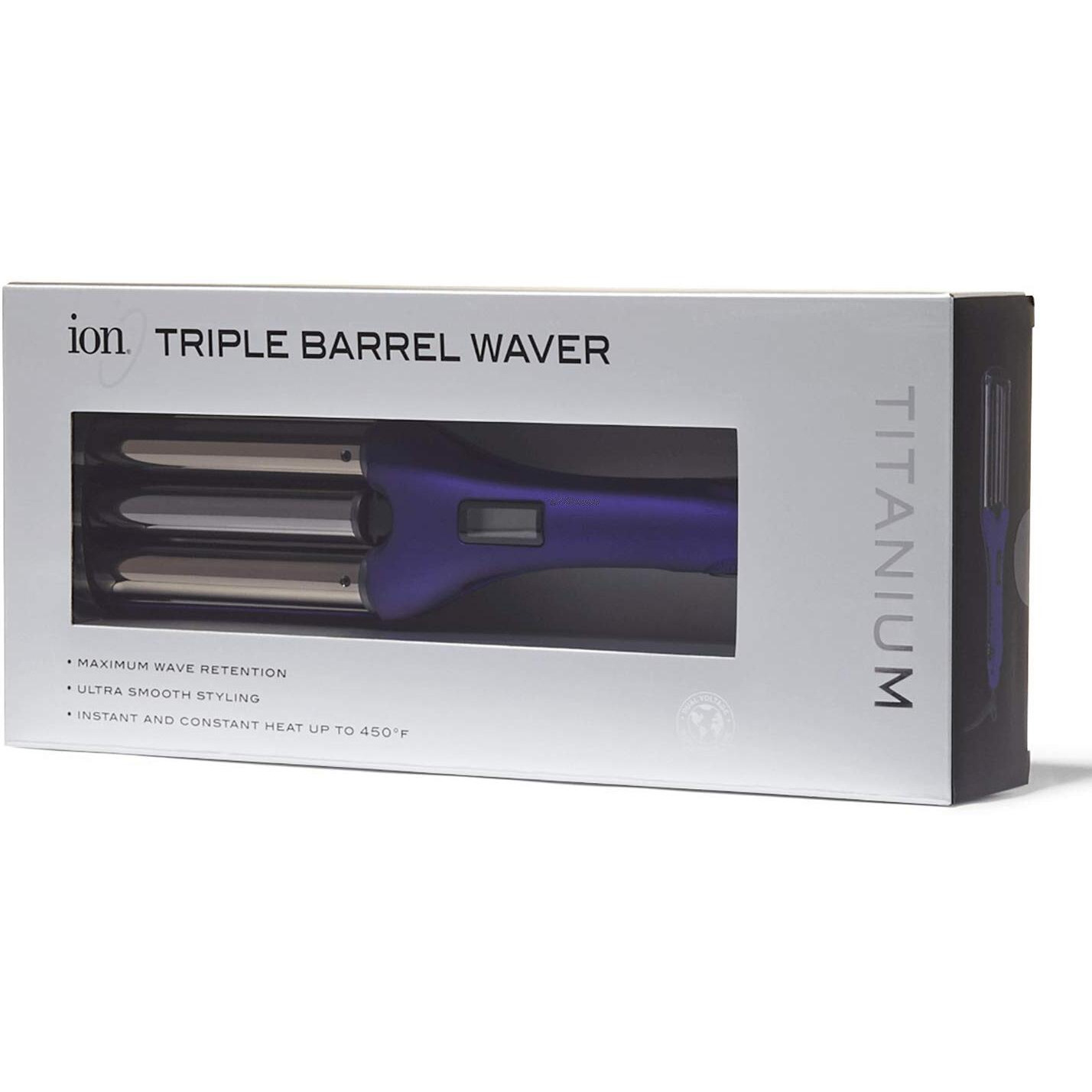Ion Titanium Triple Barrel Waver