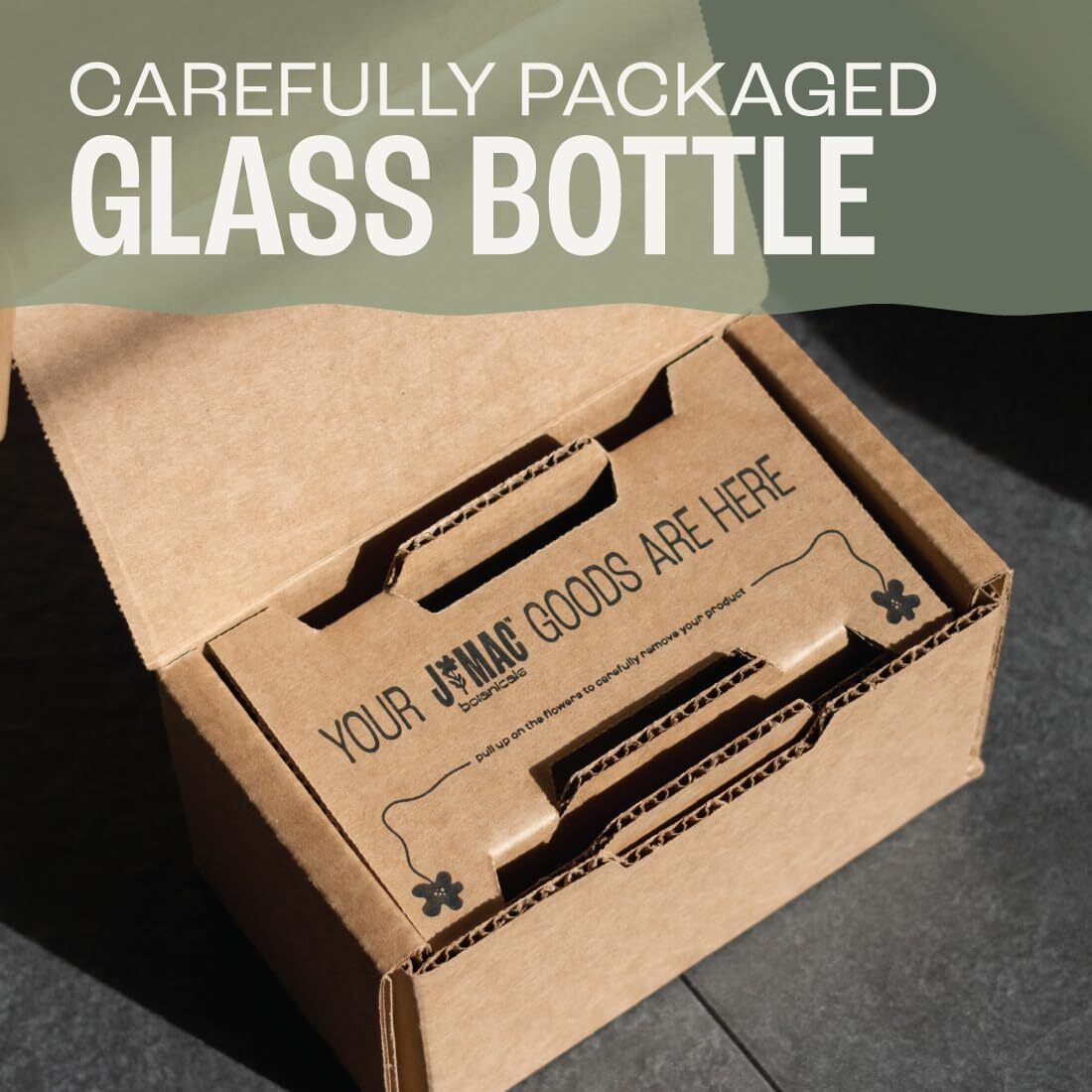 J Mac Botanicals  Organic Castor Oil Cold Pressed (Glass Bottle  8 Oz) Pure Unrefined  Hexane Free For Face  Skin  Eyelashes  Pack Wraps  Pads