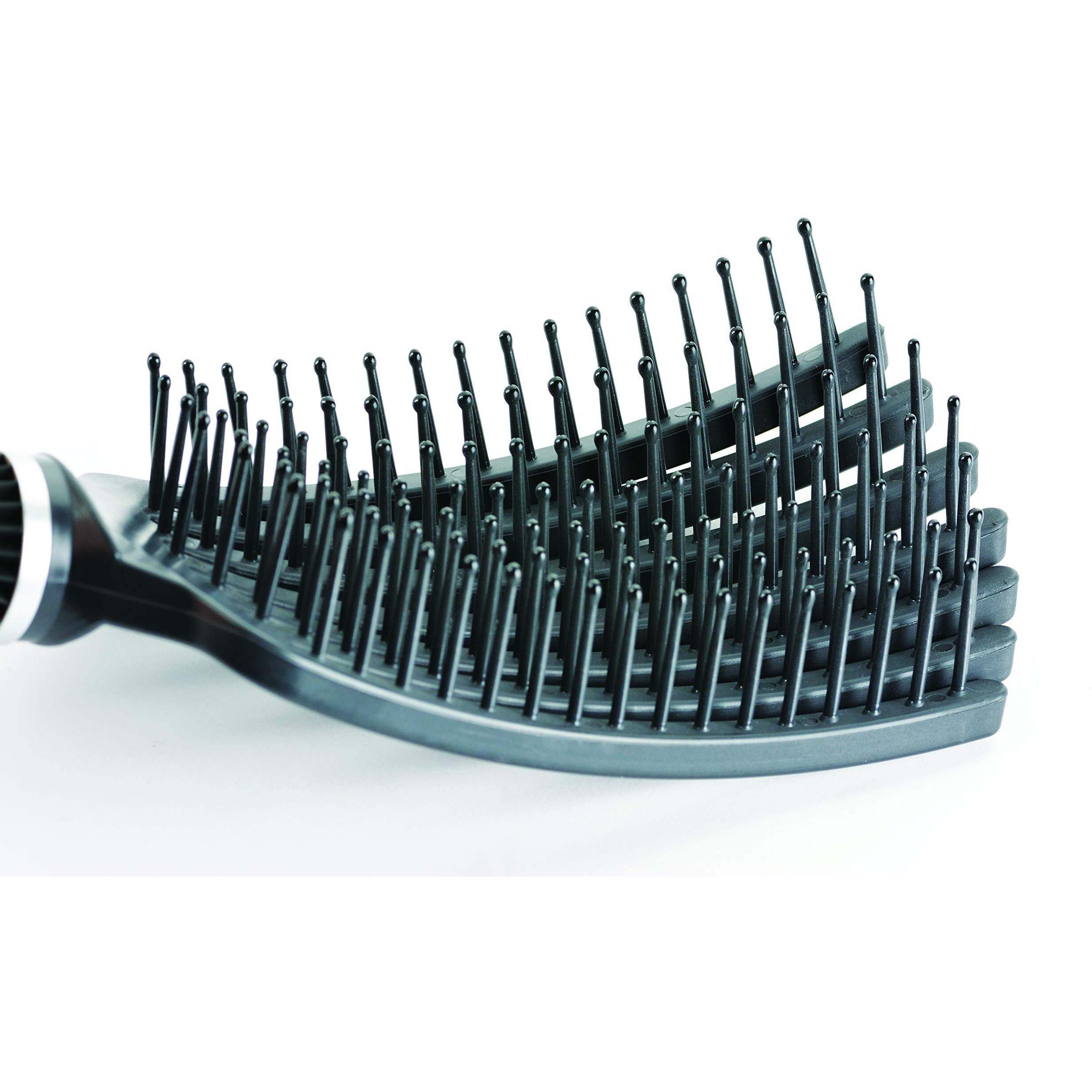 Kareco Tangle Buster Brush  Detangler For All Hair Types  Small In Teal And Pink