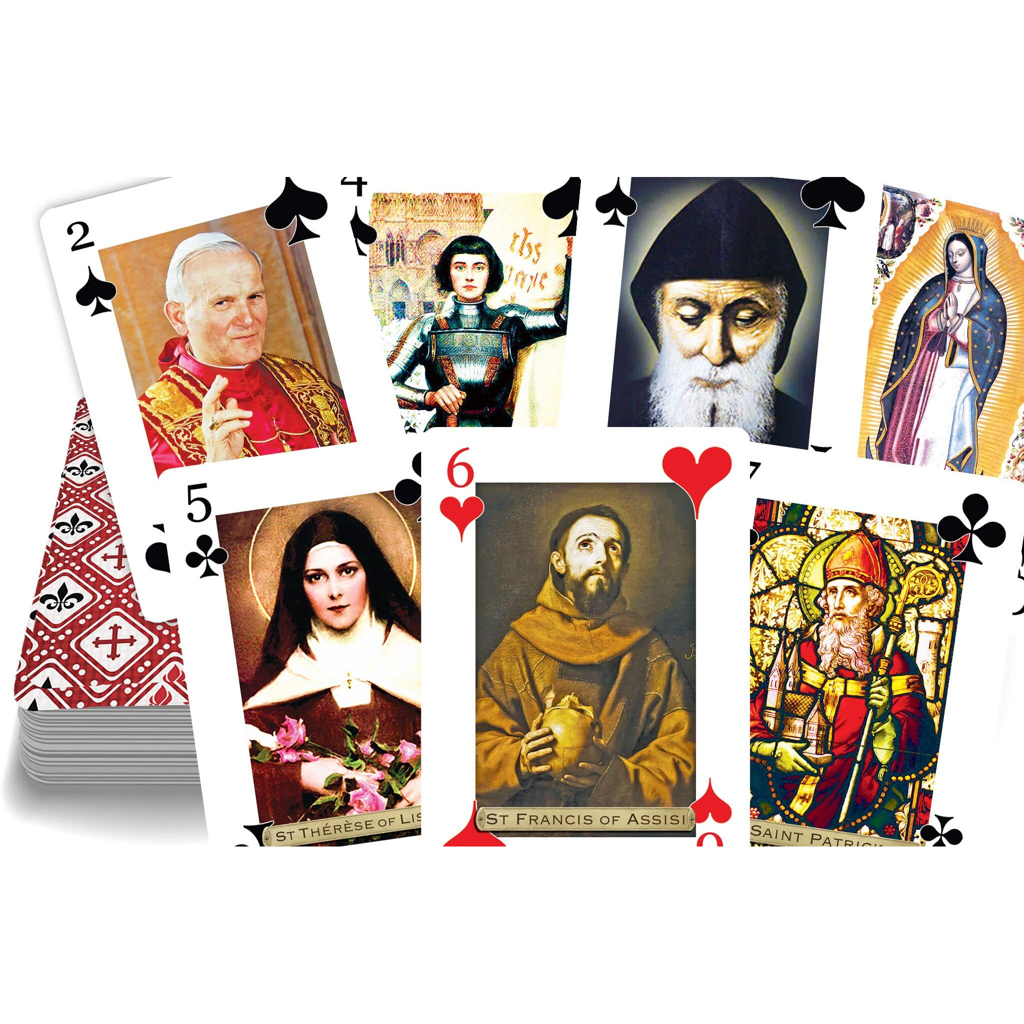 Holy Playing Cards Saints Edition | Premium Card Deck Featuring The Saints