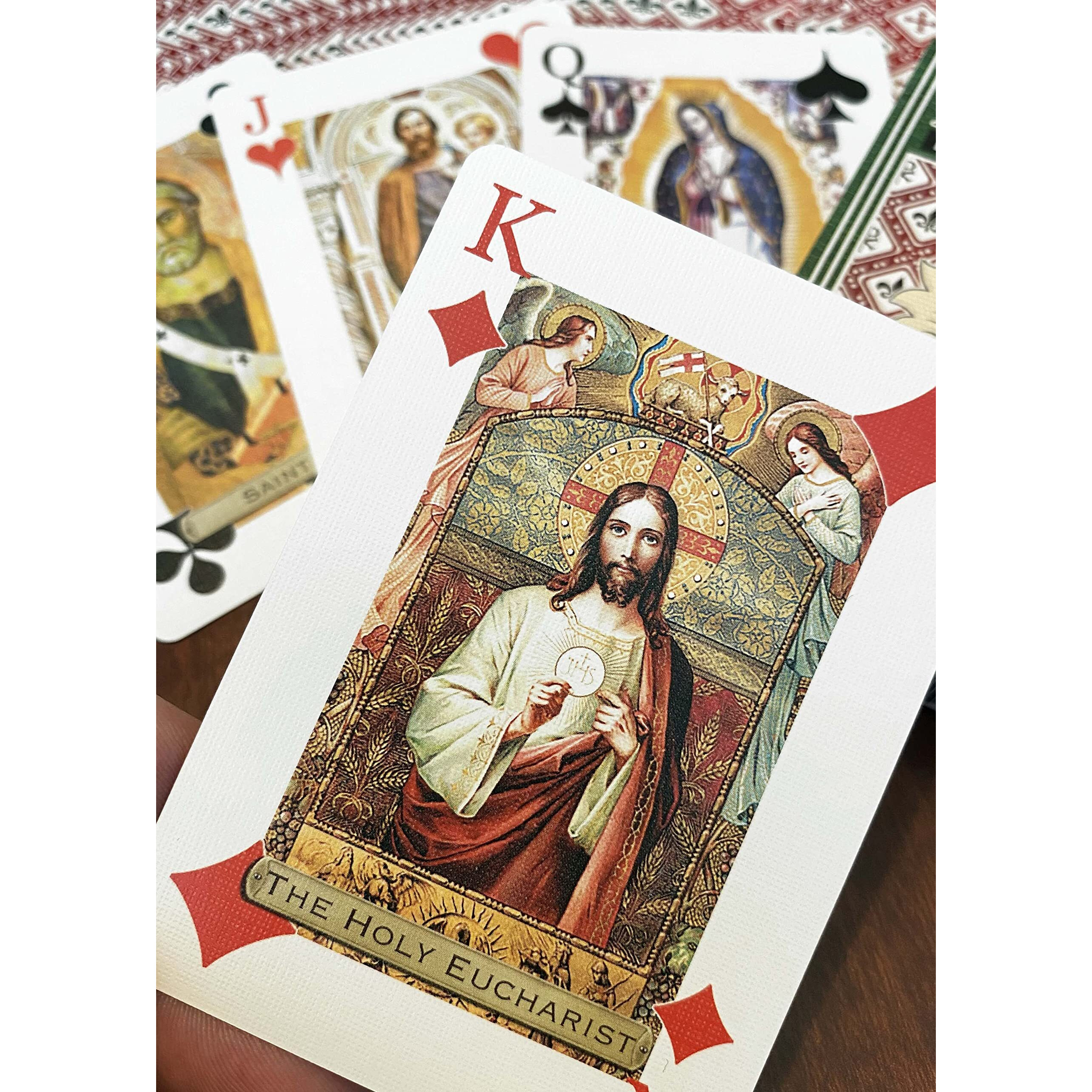Holy Playing Cards Saints Edition | Premium Card Deck Featuring The Saints