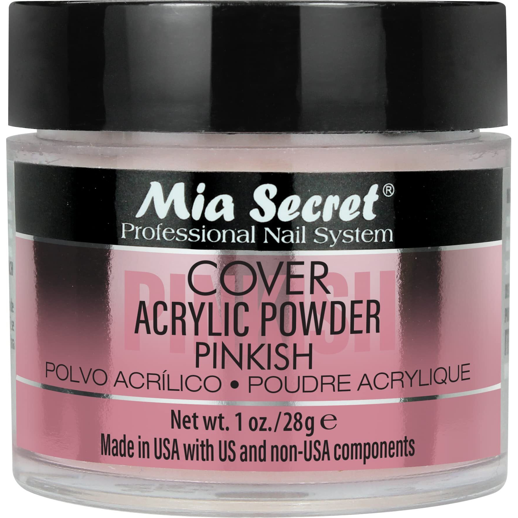 Mia Secret Cover Pinkish Acrylic Powder (1Oz)