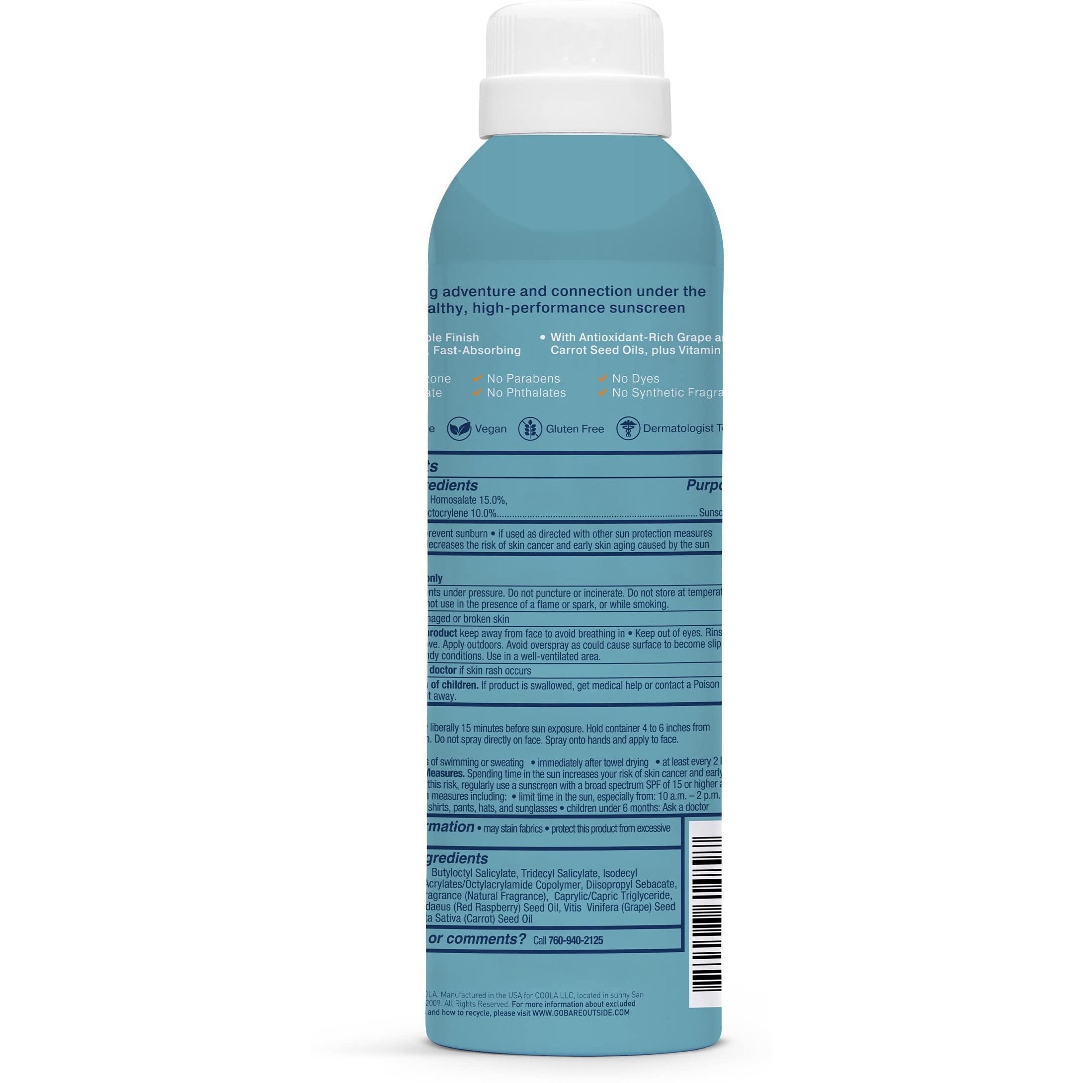 Bare Republic Clearscreen Sunscreen Spf 100 Sunblock Spray  Water Resistant With An Invisible Finish  6 Fl Oz