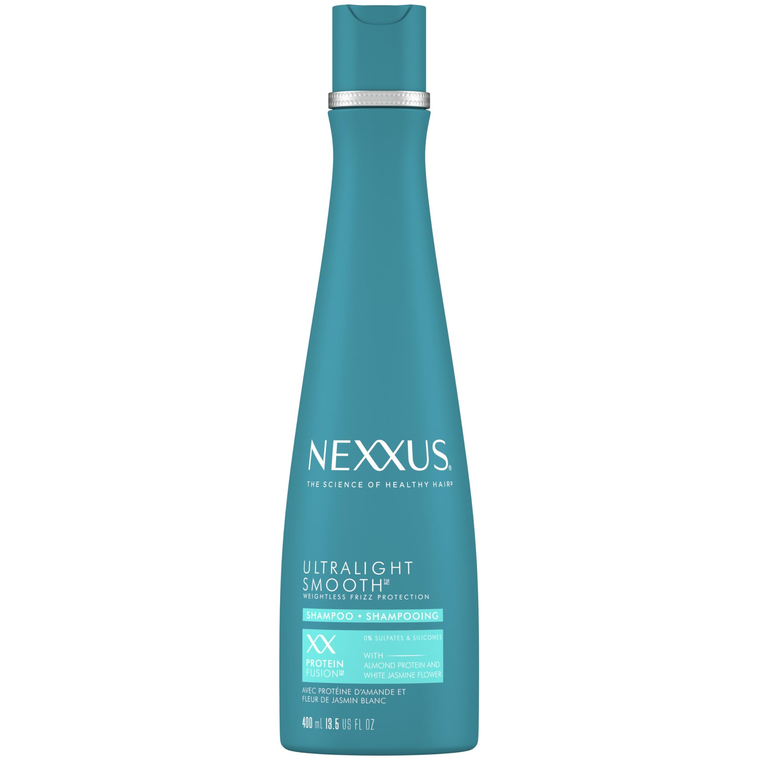 Nexxus Ultralight Smooth Shampoo For Dry And Frizzy Hair Weightless Smooth Hair Treatment To Block Out Frizz 13.5 Fl Oz