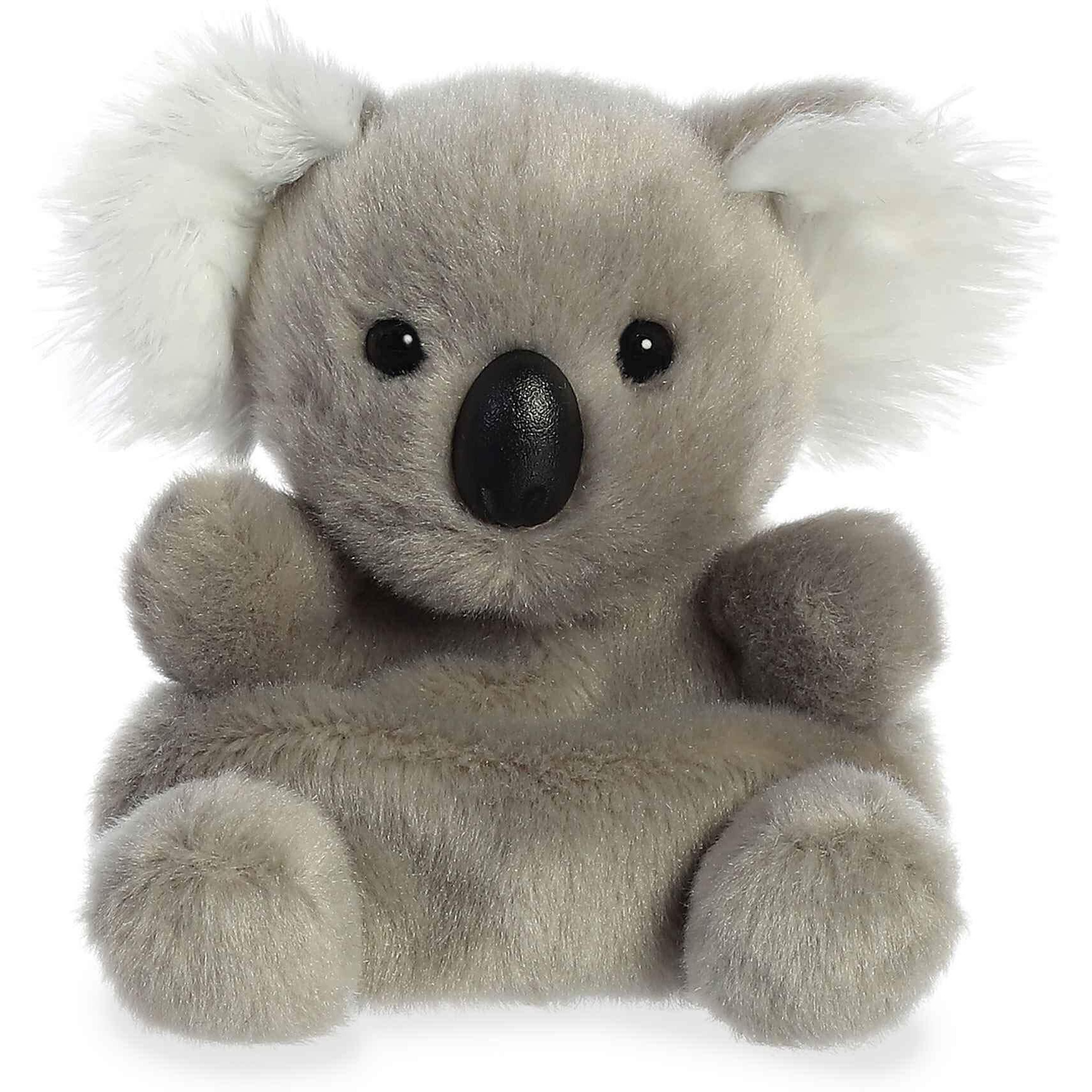 Aurora Adorable Palm Pals Wiggles Koala Stuffed Animal - Pocket-Sized Play - Collectable Fun - Gray 5 Inches