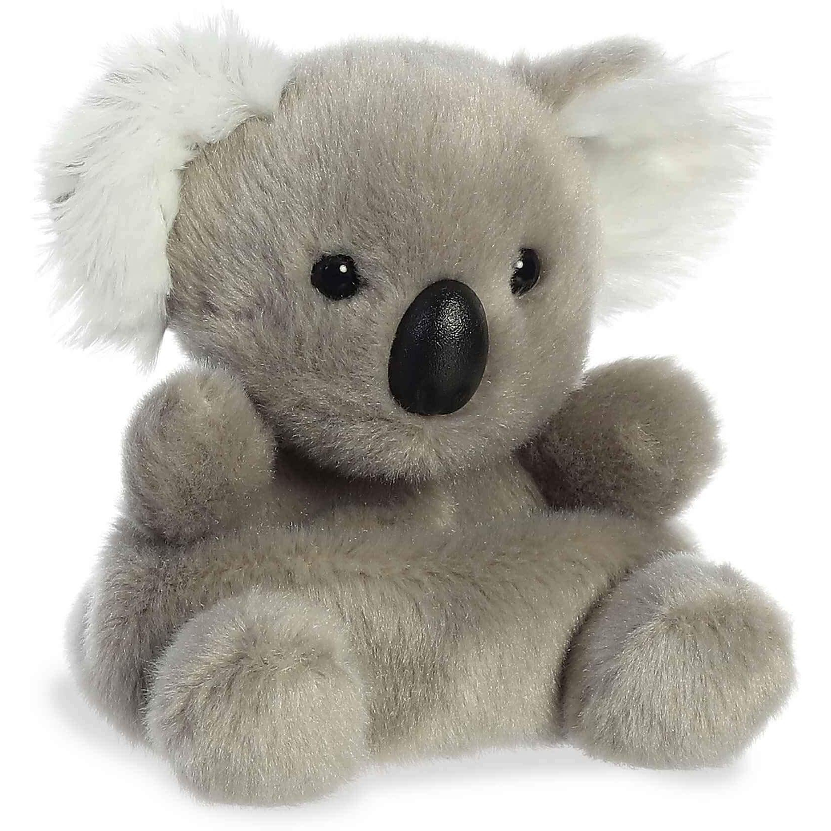 Aurora Adorable Palm Pals Wiggles Koala Stuffed Animal - Pocket-Sized Play - Collectable Fun - Gray 5 Inches