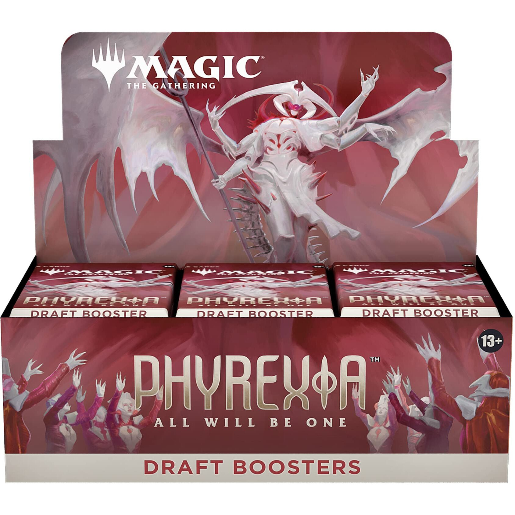 Magic The Gathering Phyrexia All Will Be One Draft Booster Box | 36 Packs (540 Magic Cards)