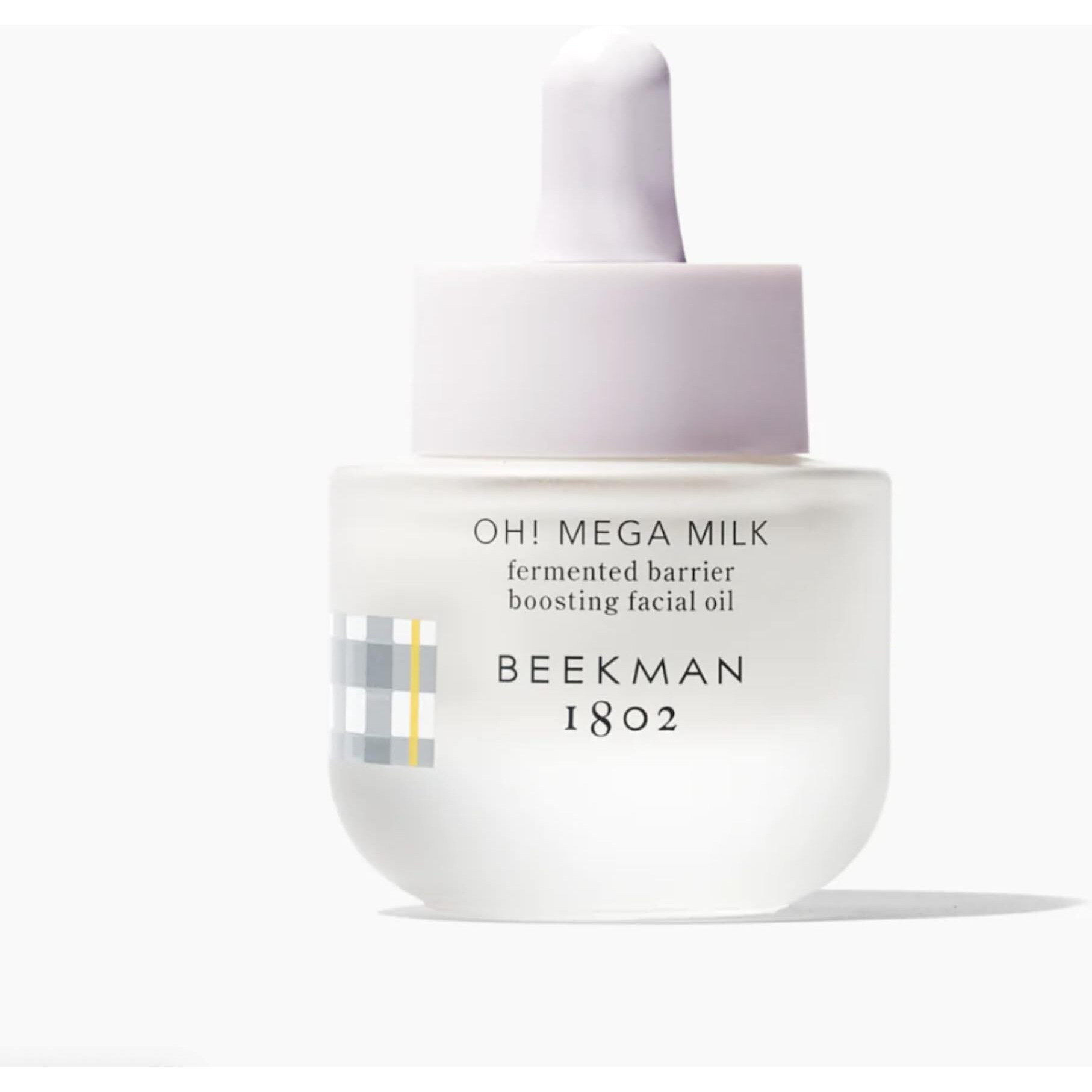 Beekman 1802 Oh Mega Milk Facial Oil - Hydrating Vitamin C & Niacinamide Serum - Repairs Skin Barrier - For Dry/Aging Skin - Fragrance Free  Sensitive Skin Safe
