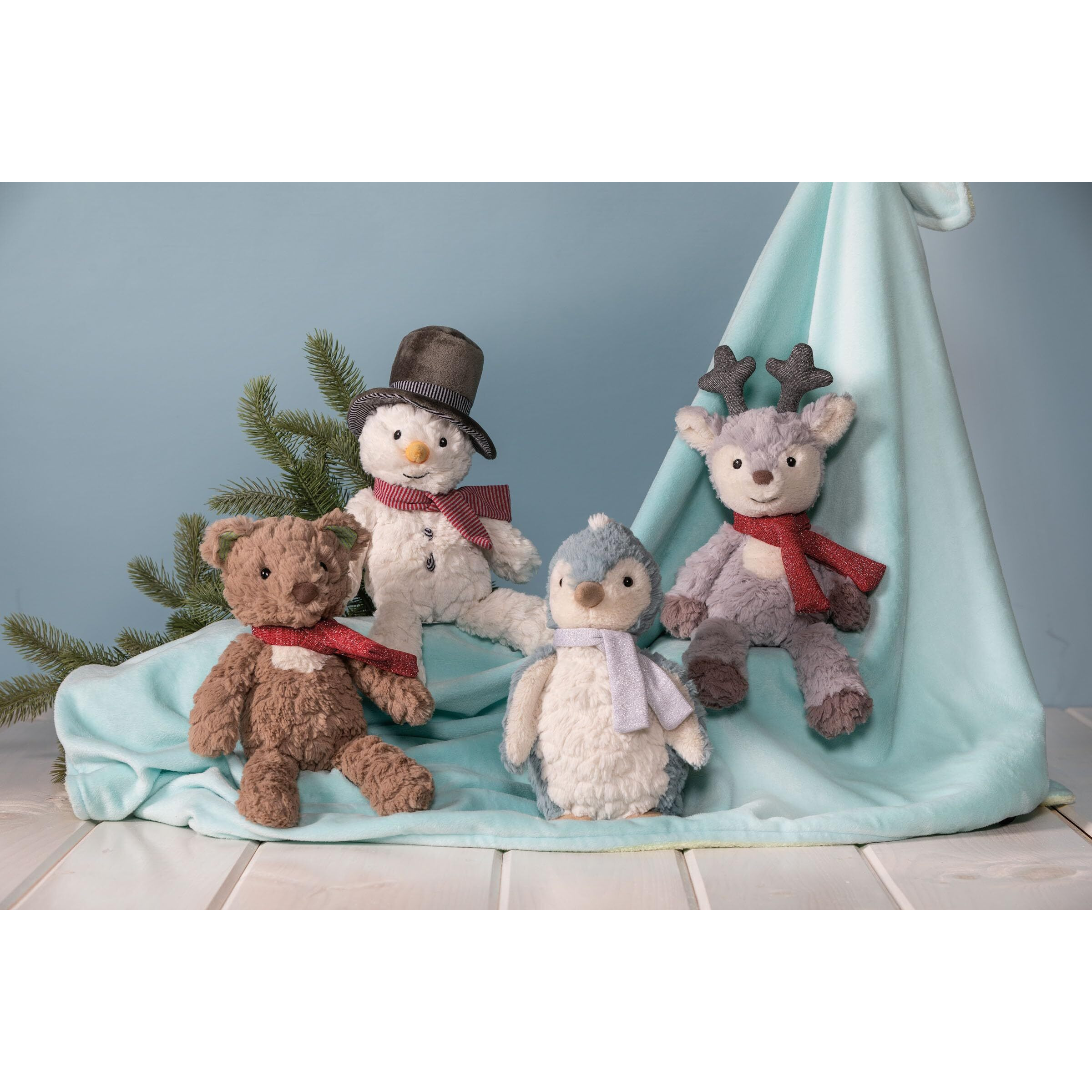 Mary Meyer Stuffed Animal Putty Collection Soft Toy  9-Inches  Iceberg Penguin