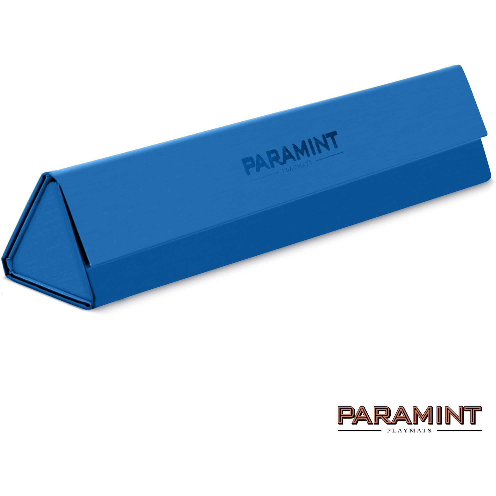 Paramint Matshield Light Blue  Durable Playmat Case - Compatible With Magic The Gathering  Mtg Play Mat Tube - Mtg Accessories - Premium Leatherette With Fabric Interior  Magnet Snap Closure