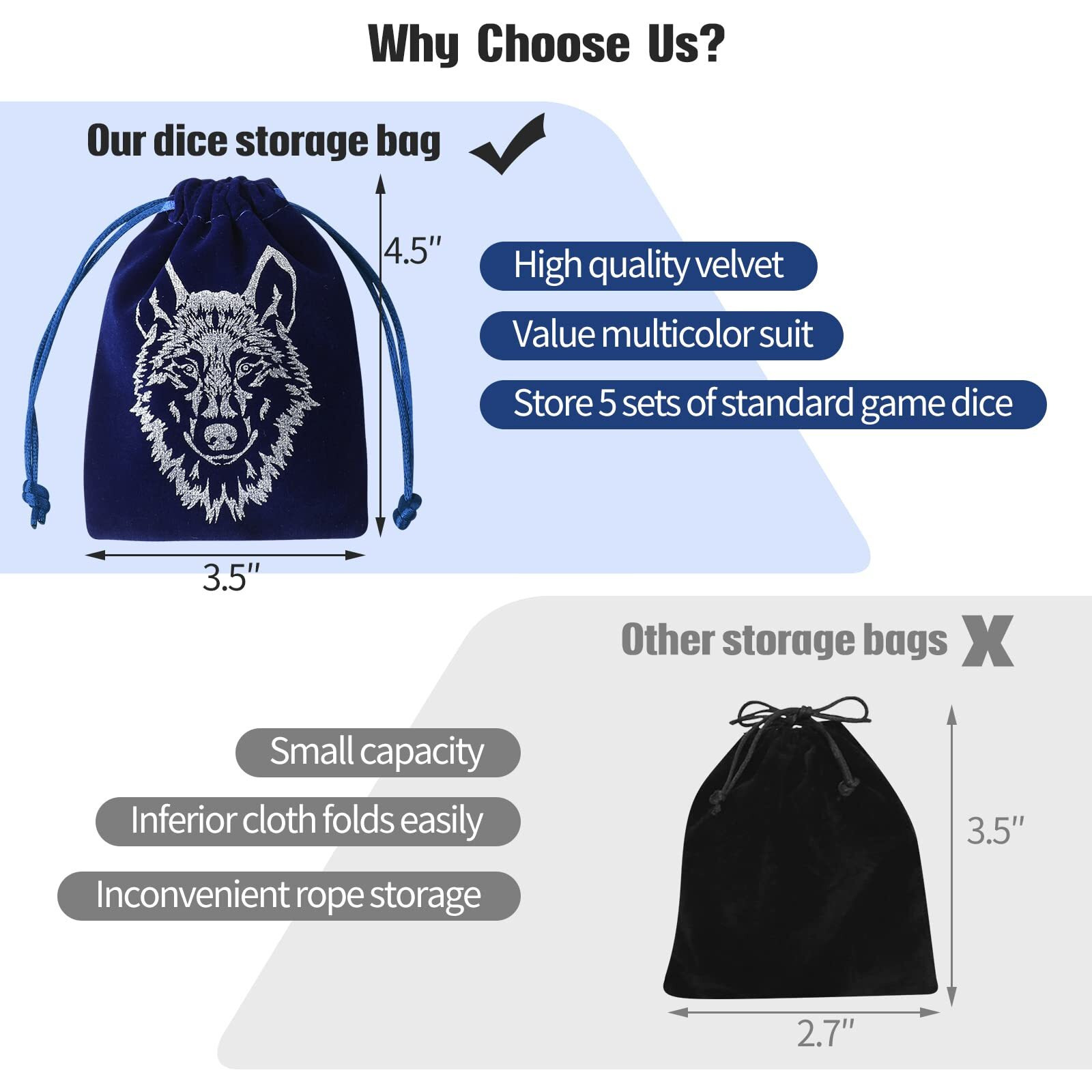 Grajar 35Pcs Dnd Dice Set With 5 Colorful Animal Patterned Dice Pouches  Polyhedral Dice Sets For Dungeons And Dragons D&D Ttrpg Mtg Table Role Playing Games