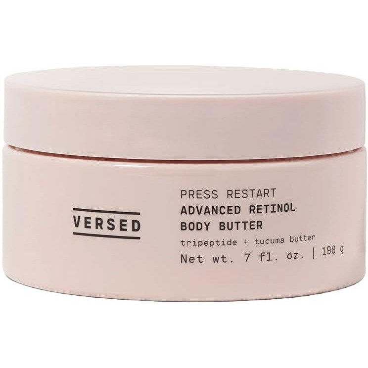 Versed Advanced Retinol Body Butter - Encapsulated Retinol Body Lotion & Skin Firming Cream - Infused With A Tripeptide & Vitamin-Rich Butters To Repair And Renew Dry Skin (7 Oz)