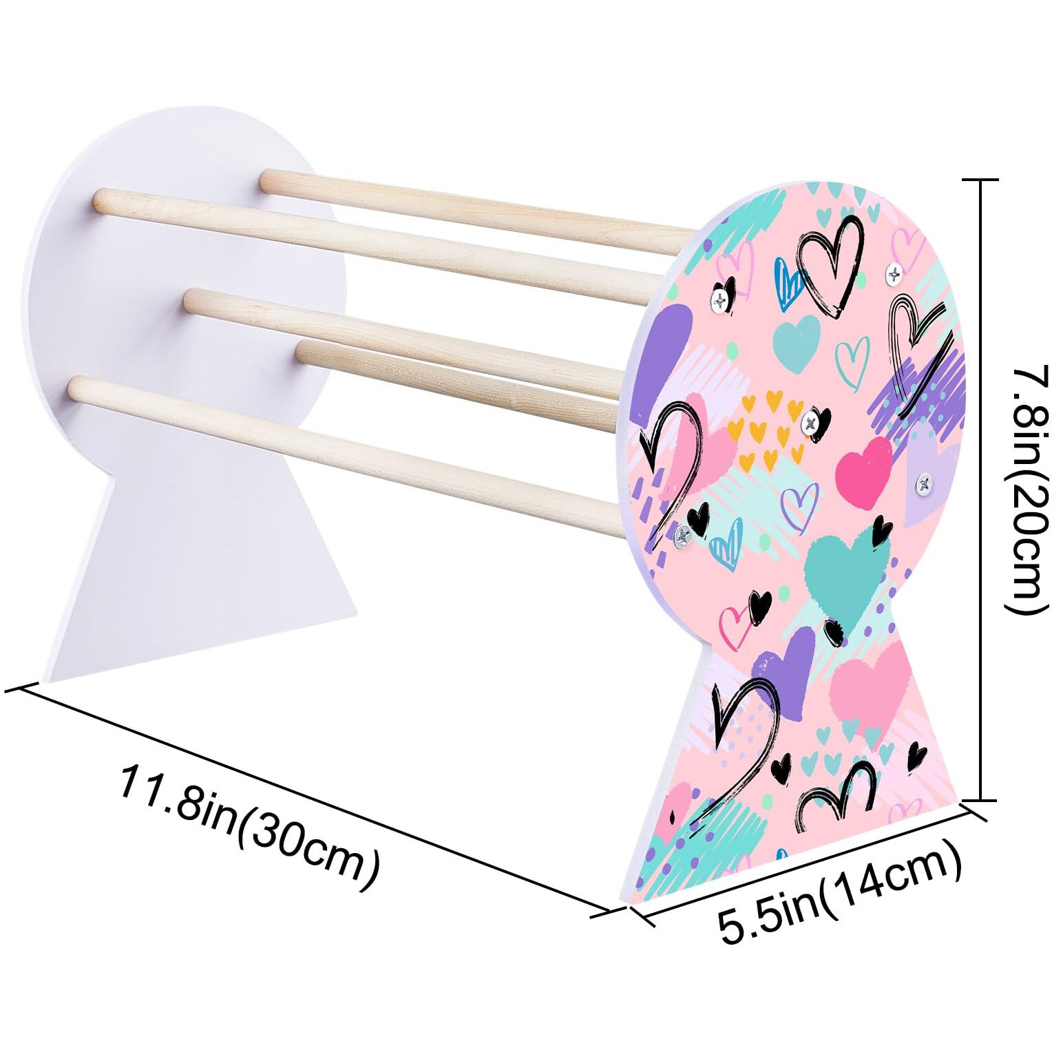 Basumee Headband Holder - Hair Accessories Organizer For Girls' Headbands  Hair Hoops  And Room Decors