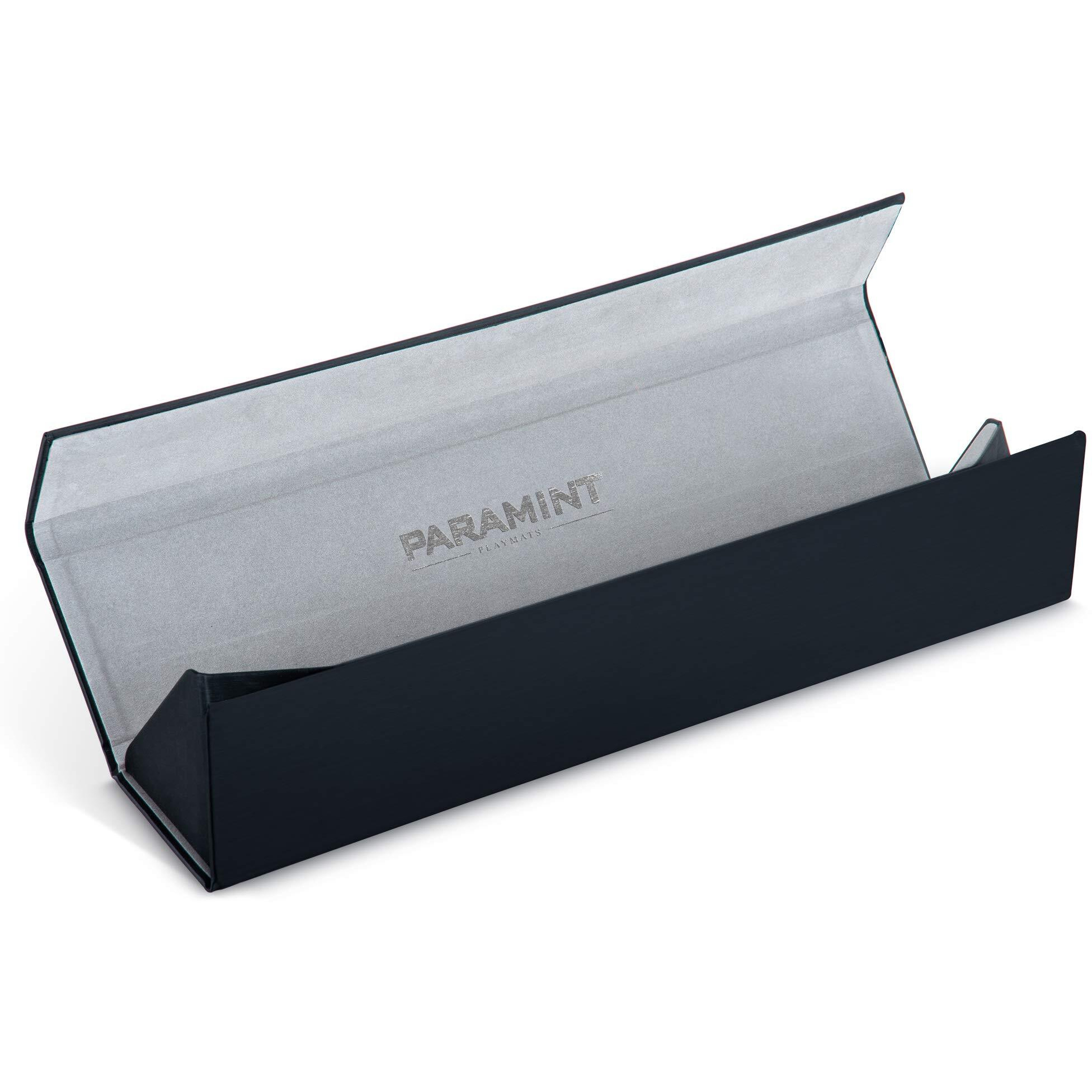 Paramint Matshield  Durable Playmat Case - Compatible With Magic The Gathering  Mtg Play Mat Tube - Mtg Accessories - Premium Leatherette With Fabric Interior  Magnet Snap Closure